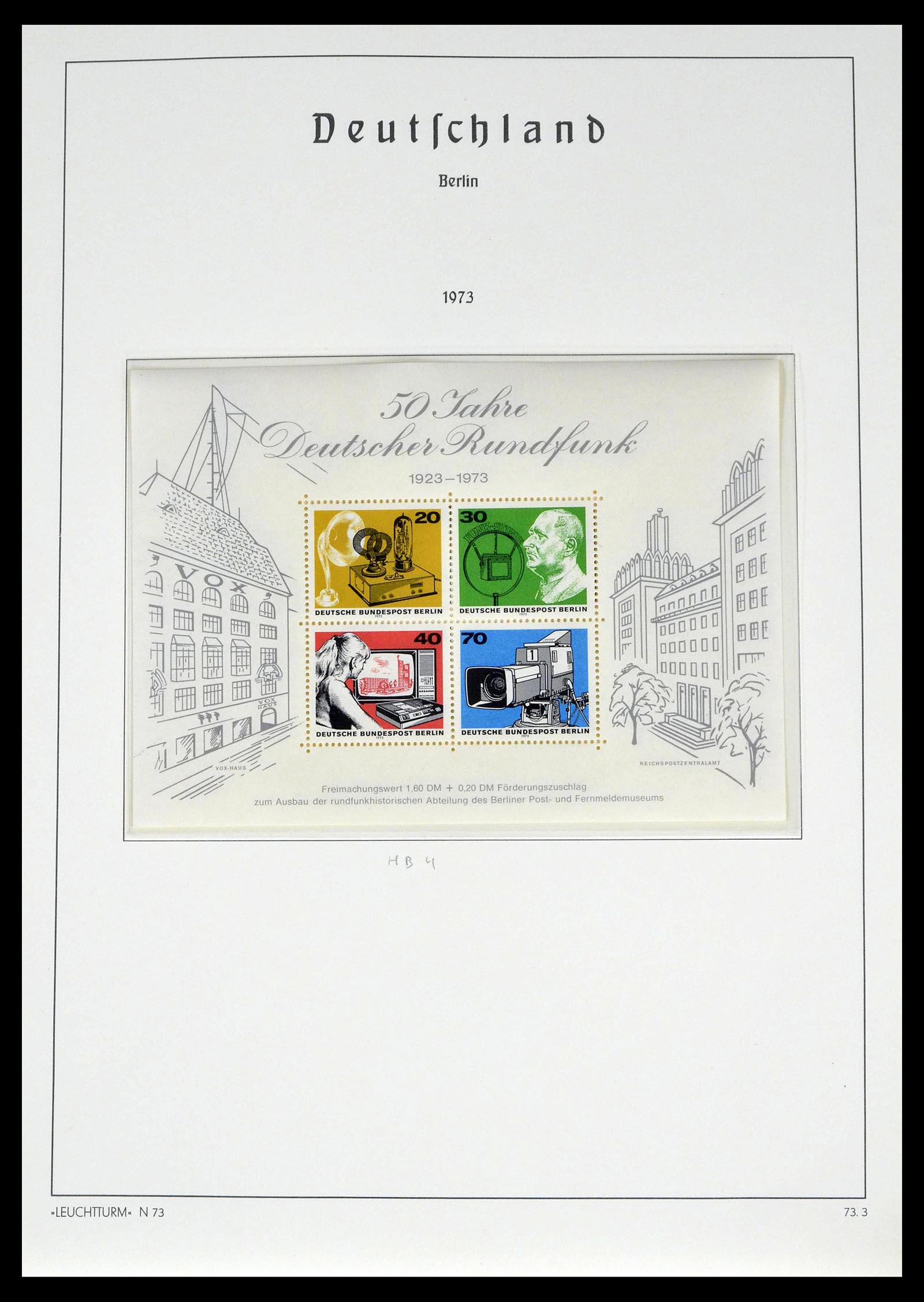 39251 0043 - Postzegelverzameling 39251 Berlijn 1948-1990.