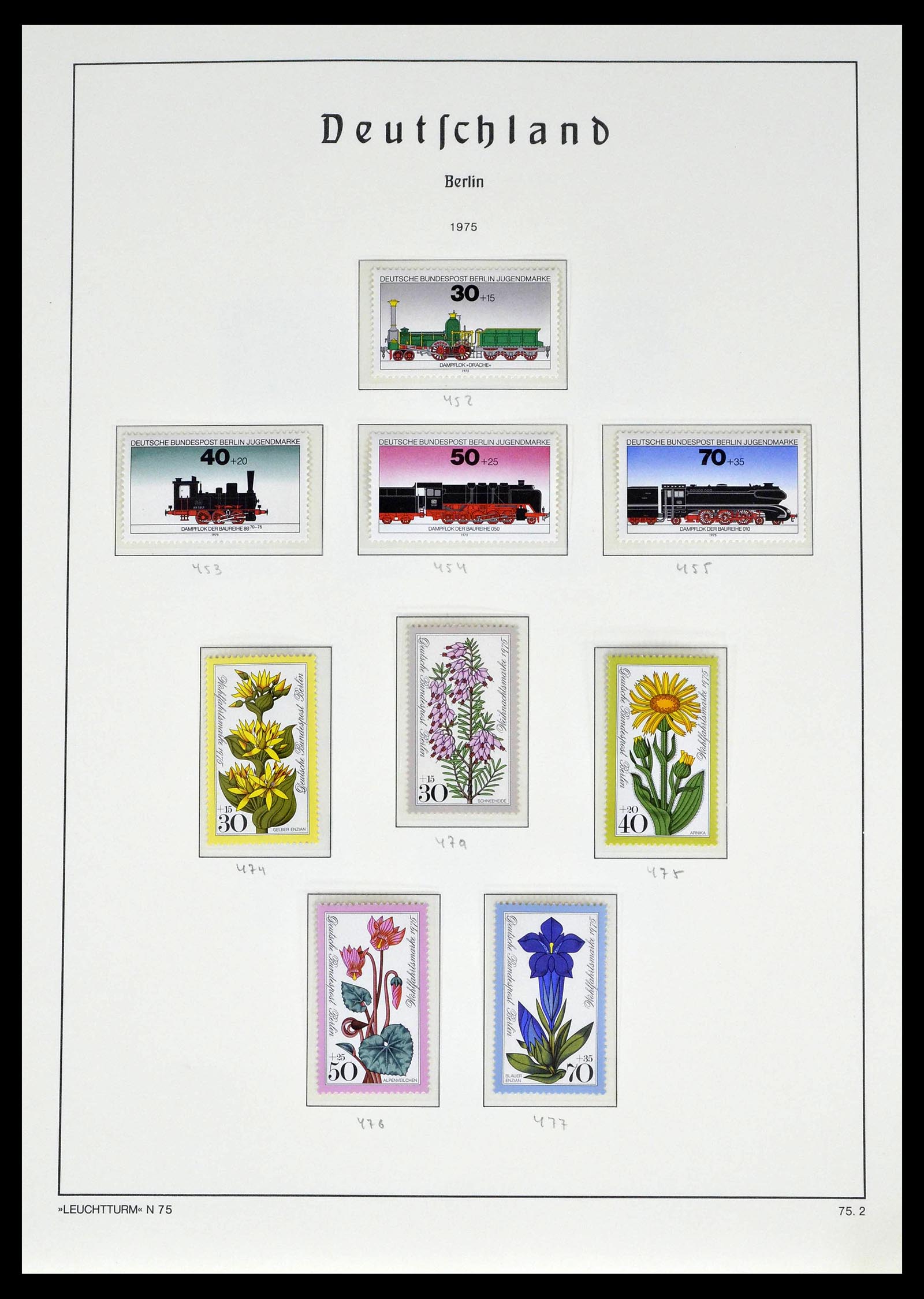 39251 0049 - Postzegelverzameling 39251 Berlijn 1948-1990.