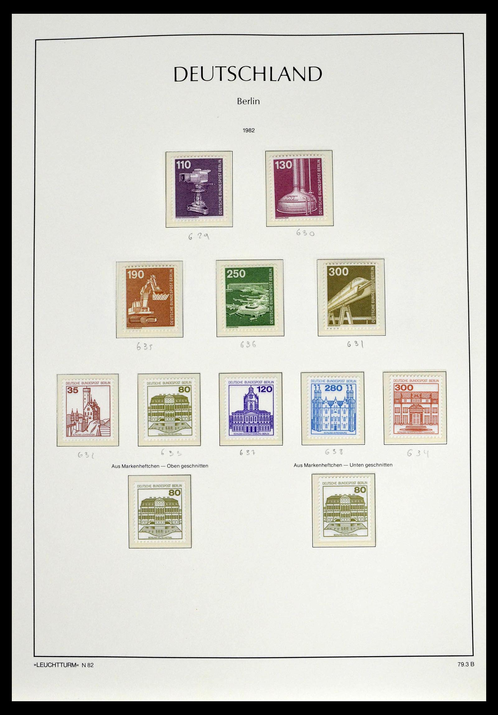 39251 0064 - Stamp collection 39251 Berlin 1948-1990.