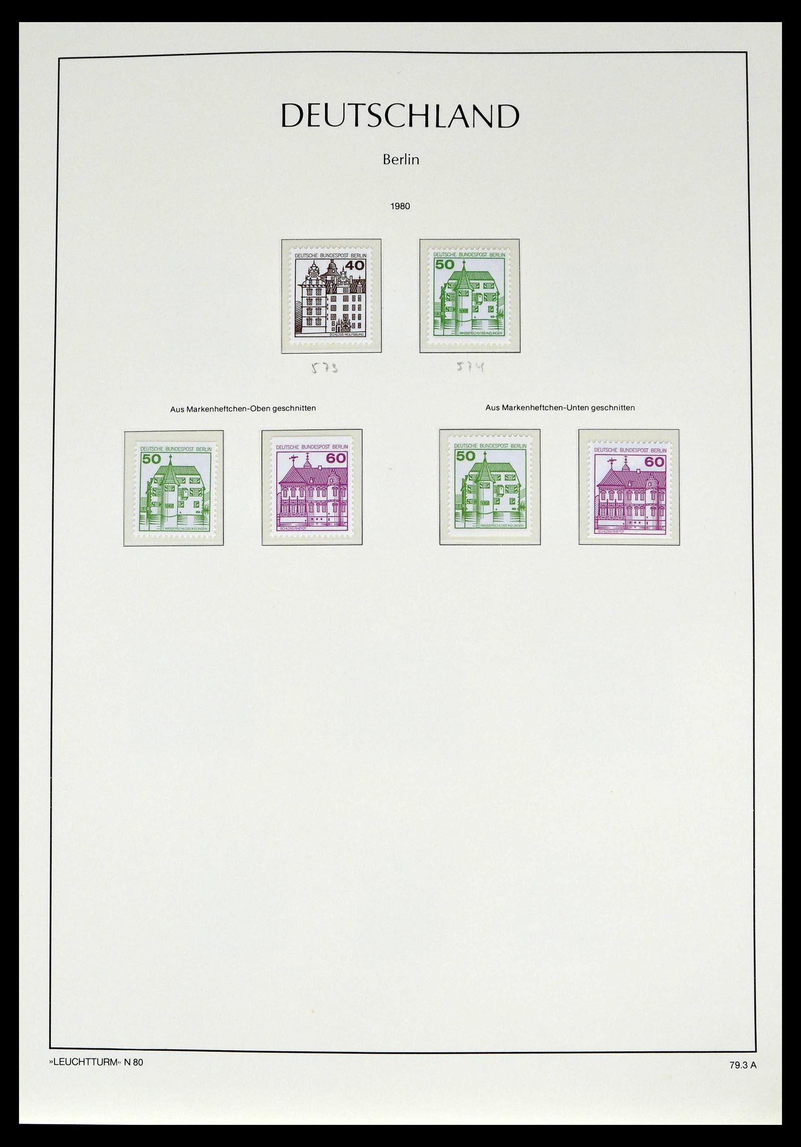 39251 0065 - Postzegelverzameling 39251 Berlijn 1948-1990.