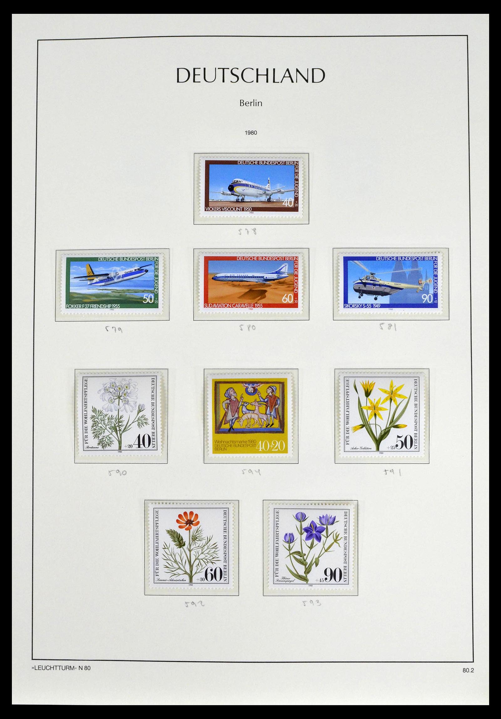 39251 0067 - Postzegelverzameling 39251 Berlijn 1948-1990.