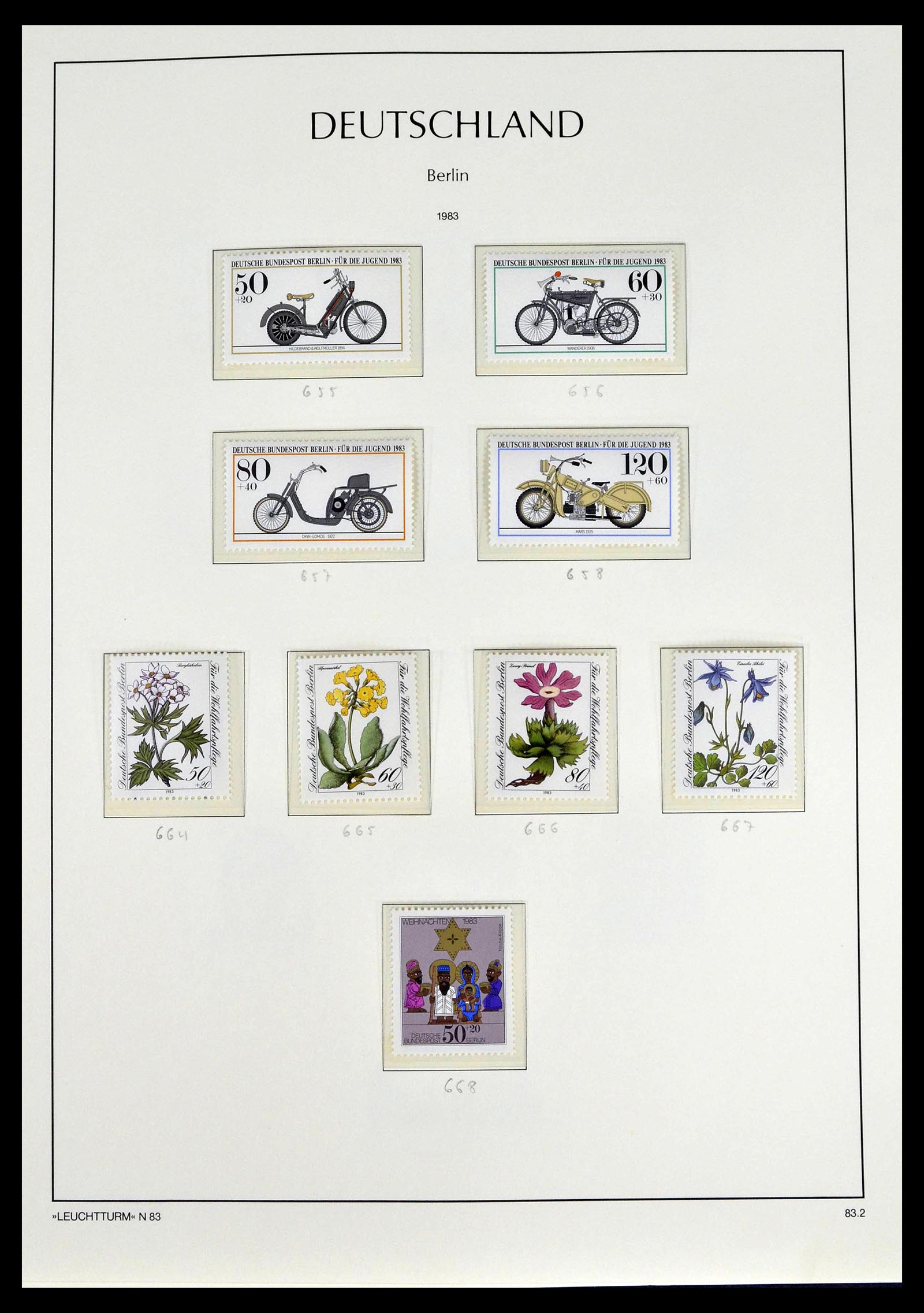 39251 0073 - Postzegelverzameling 39251 Berlijn 1948-1990.