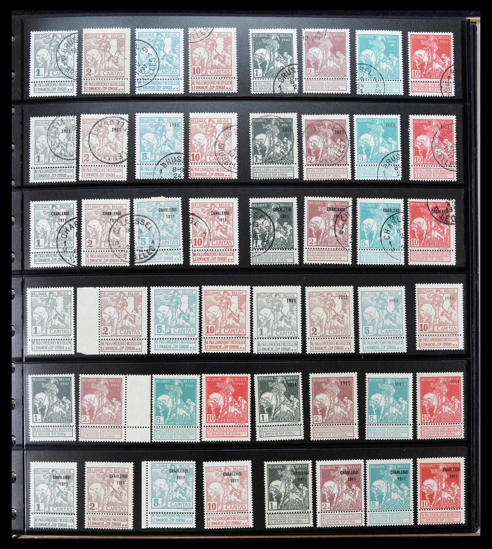 39253 0001 - Postzegelverzameling 39253 België 1894-1942.