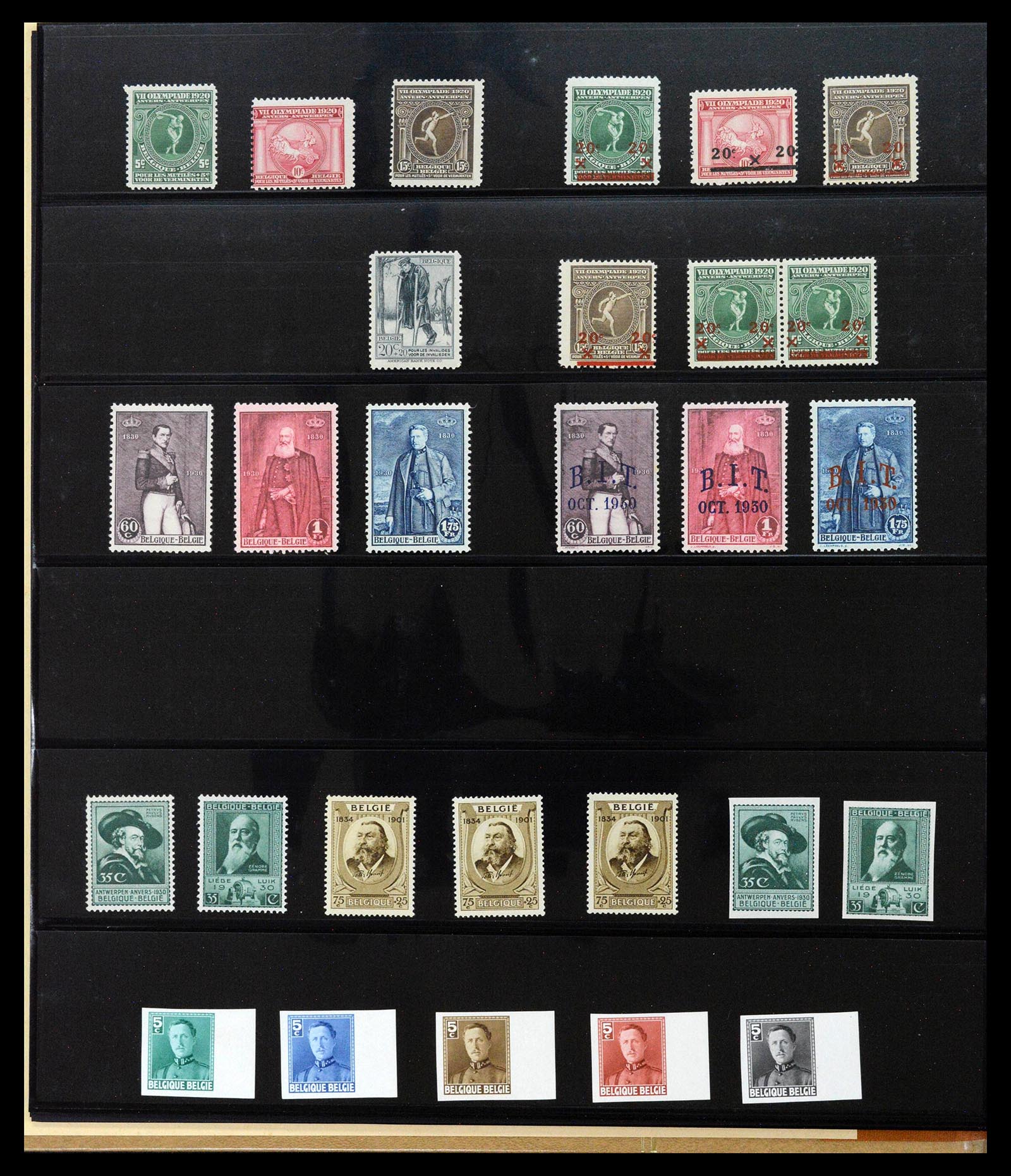 39253 0003 - Postzegelverzameling 39253 België 1894-1942.