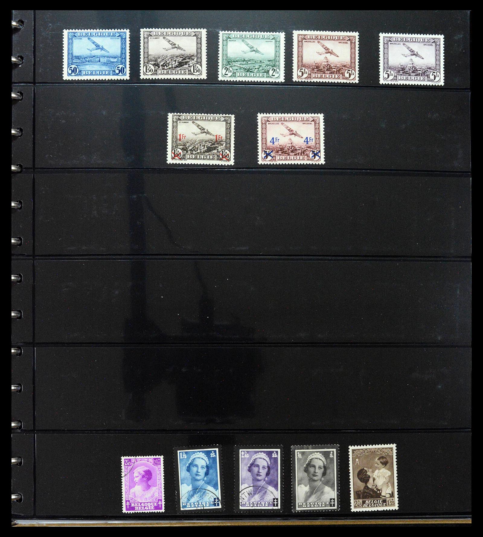 39253 0017 - Postzegelverzameling 39253 België 1894-1942.