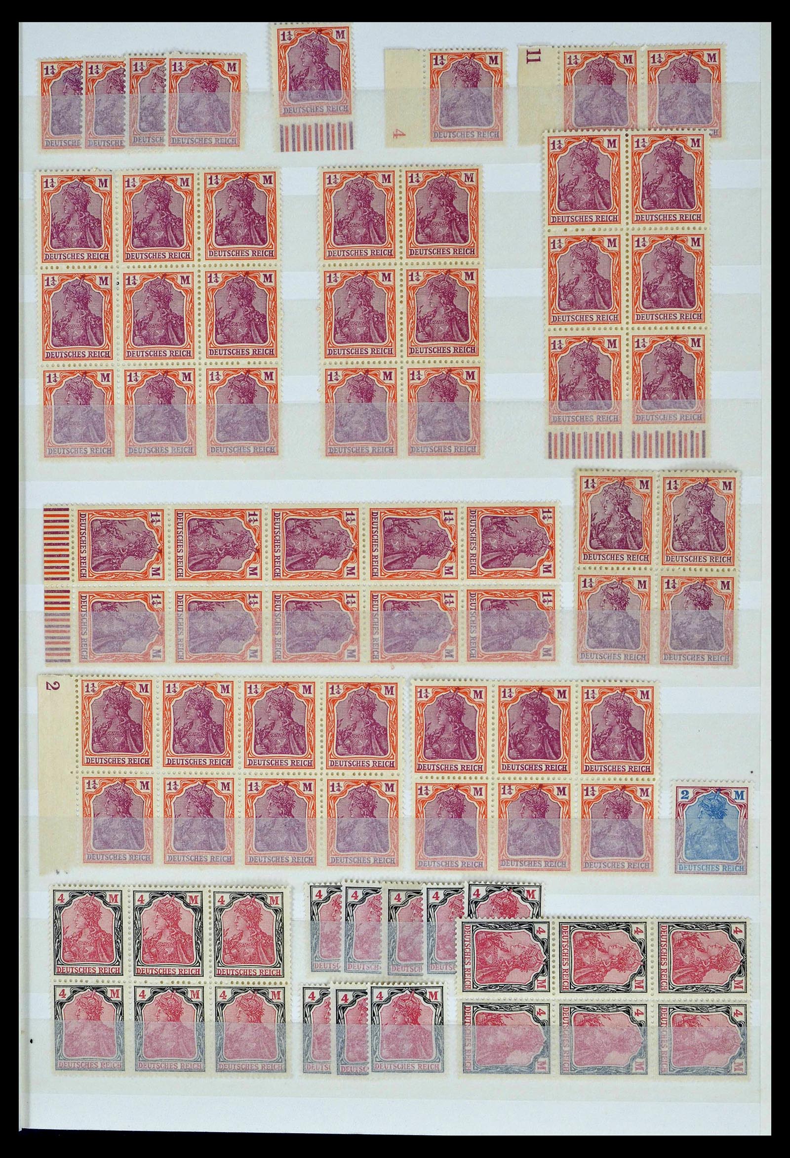 39256 0017 - Postzegelverzameling 39256 Duitse Rijk postfris.