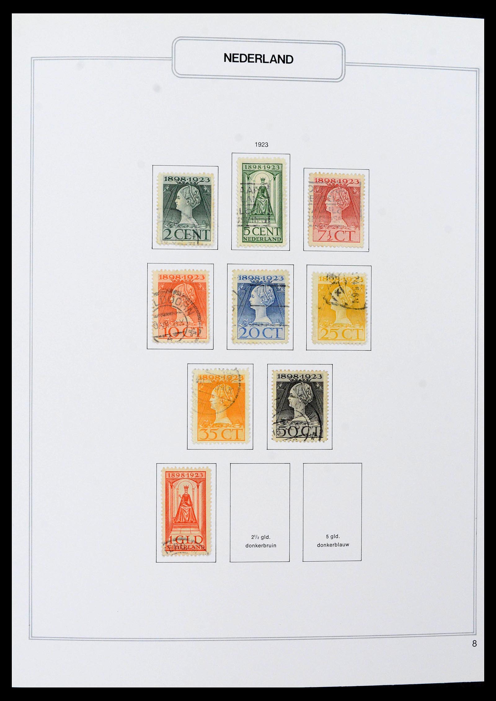 39261 0008 - Stamp collection 39261 Netherlands 1852-2015.