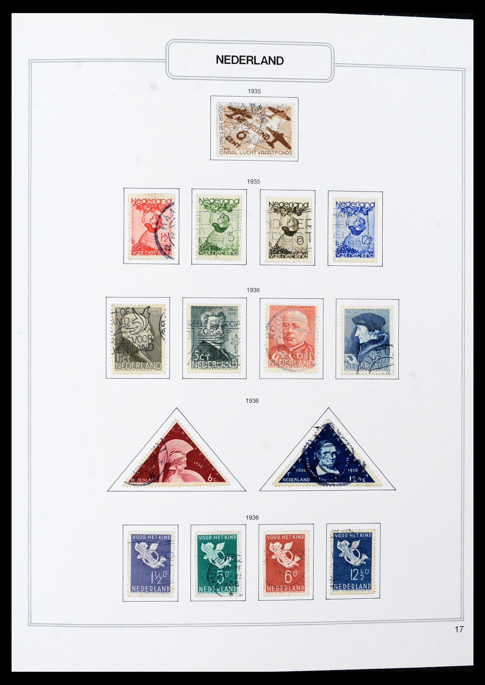 39261 0017 - Postzegelverzameling 39261 Nederland 1852-2015.