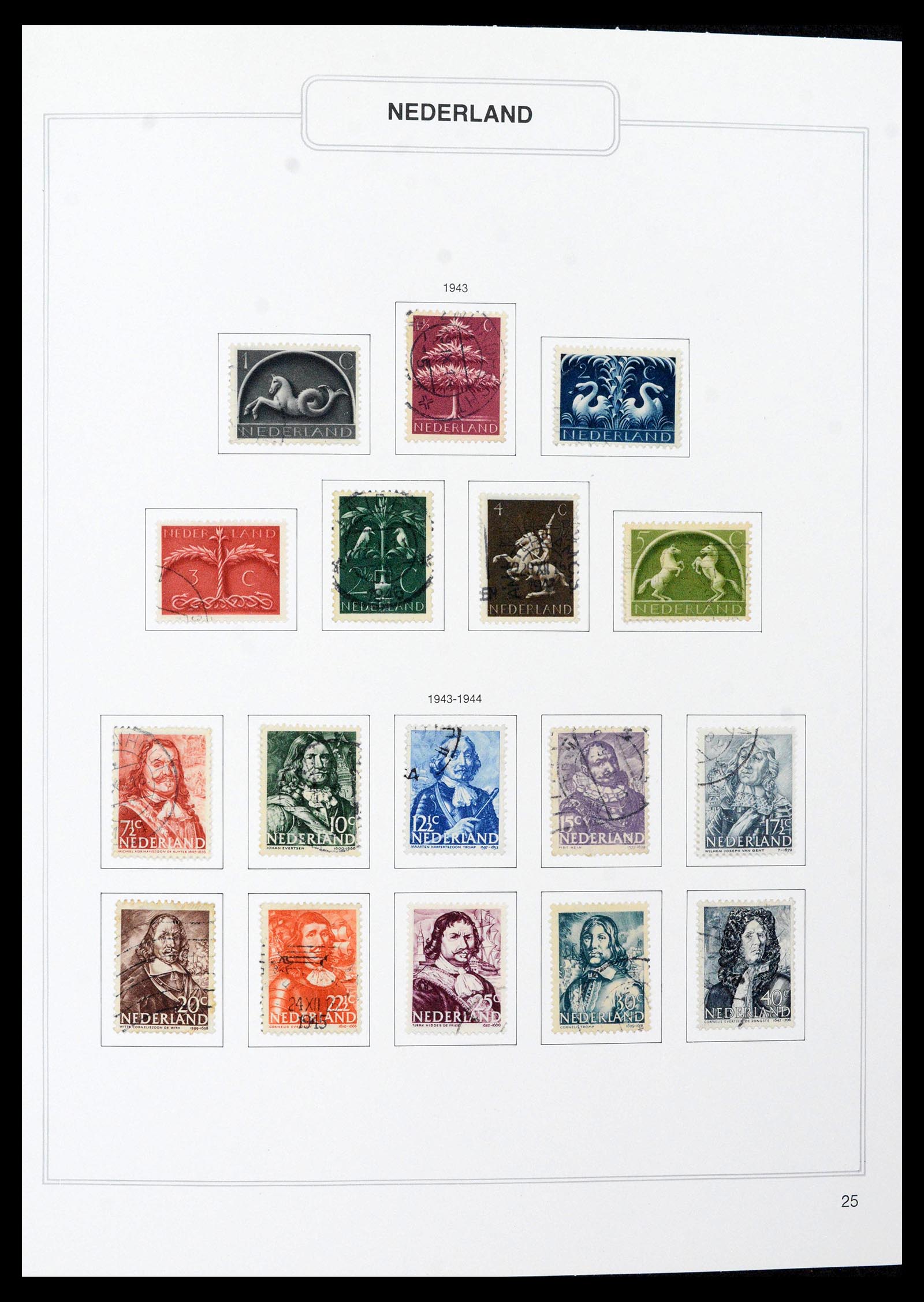 39261 0025 - Stamp collection 39261 Netherlands 1852-2015.