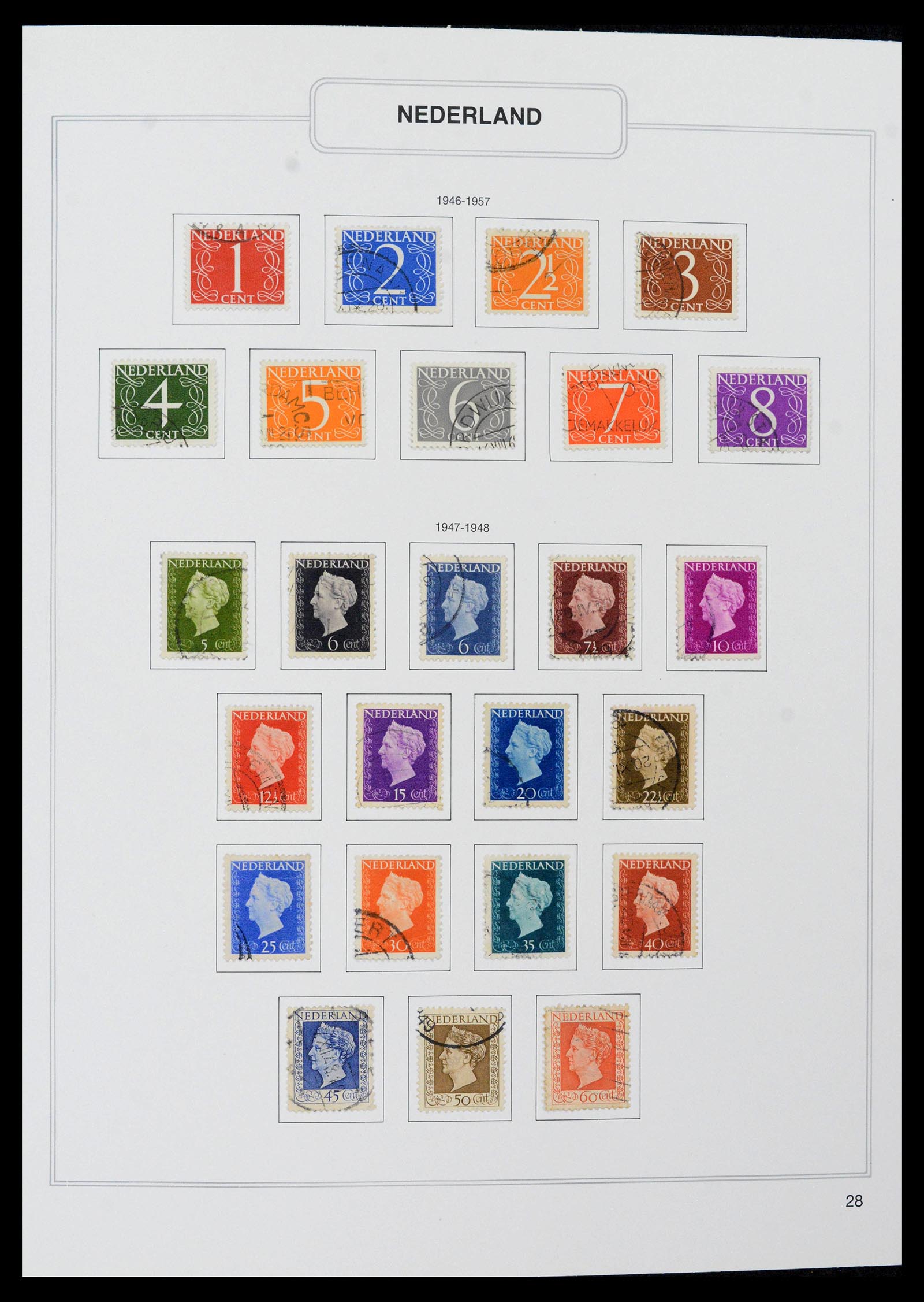 39261 0028 - Stamp collection 39261 Netherlands 1852-2015.