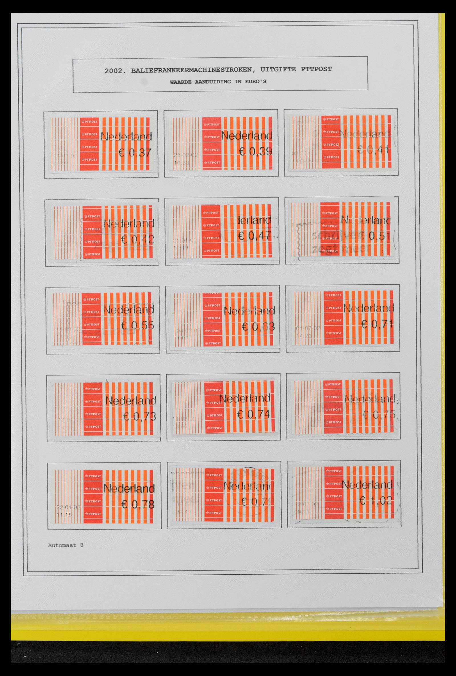 39261 0761 - Stamp collection 39261 Netherlands 1852-2015.