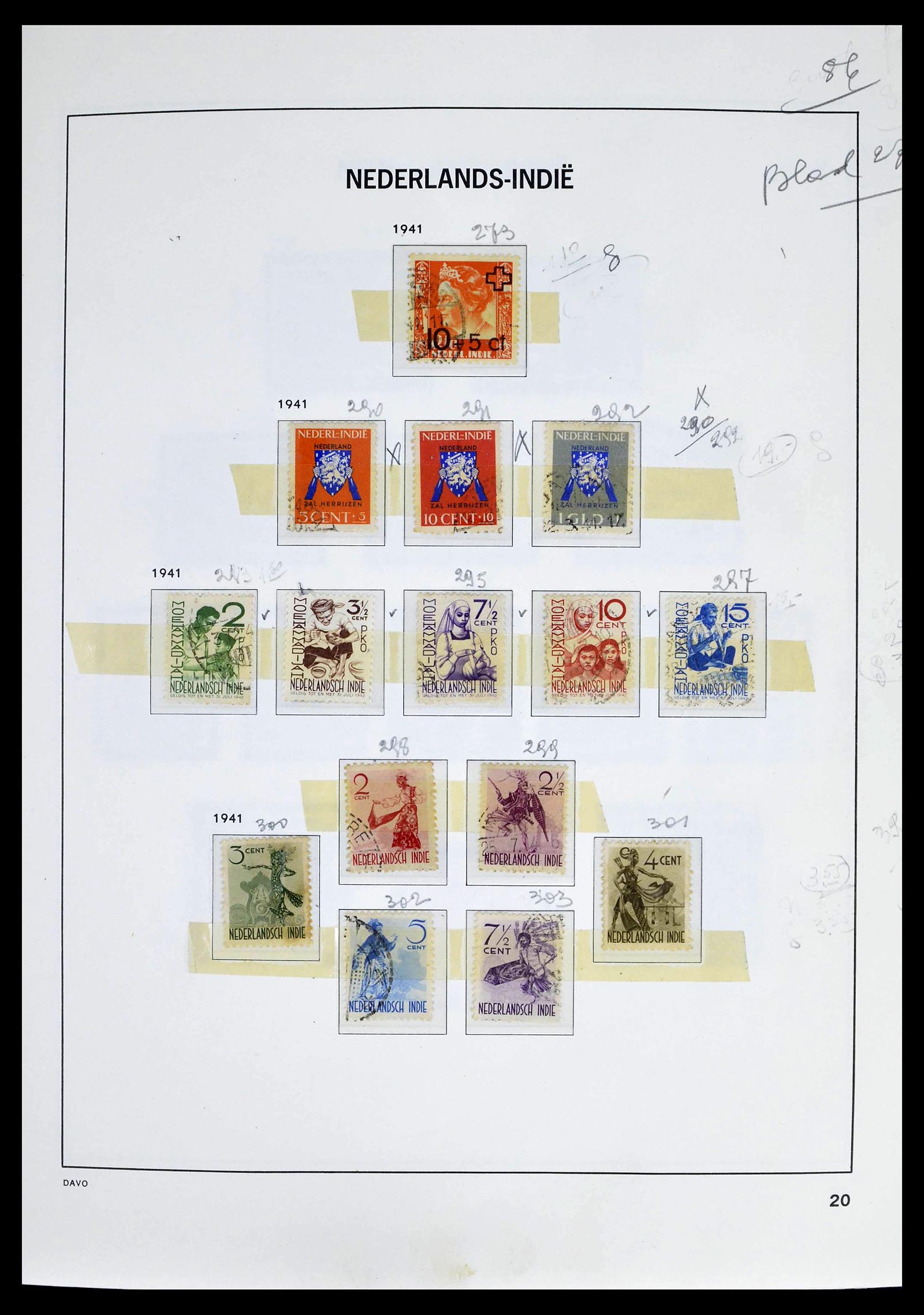 39263 0021 - Stamp collection 39263 Dutch territories 1864-1970.