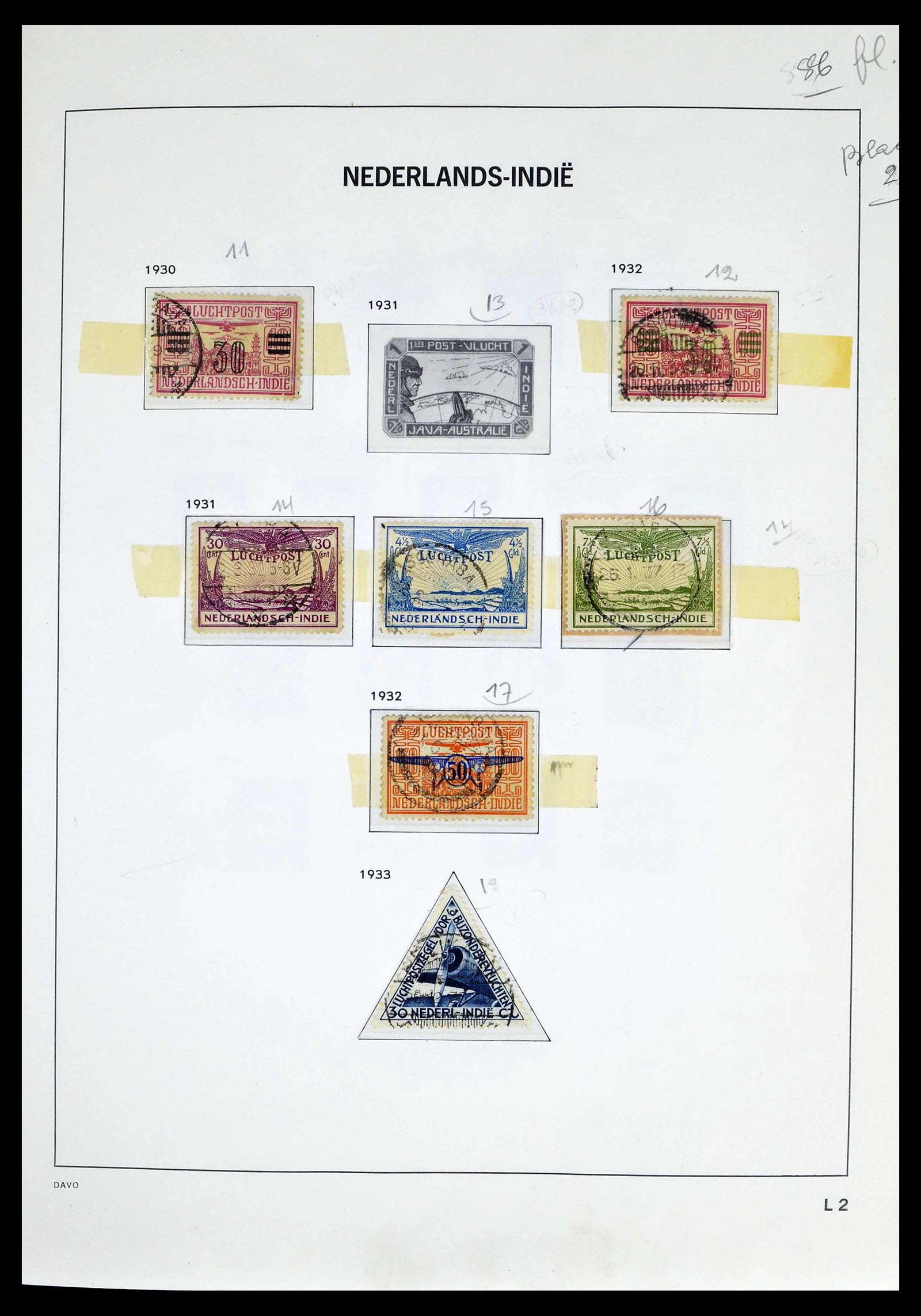 39263 0029 - Stamp collection 39263 Dutch territories 1864-1970.