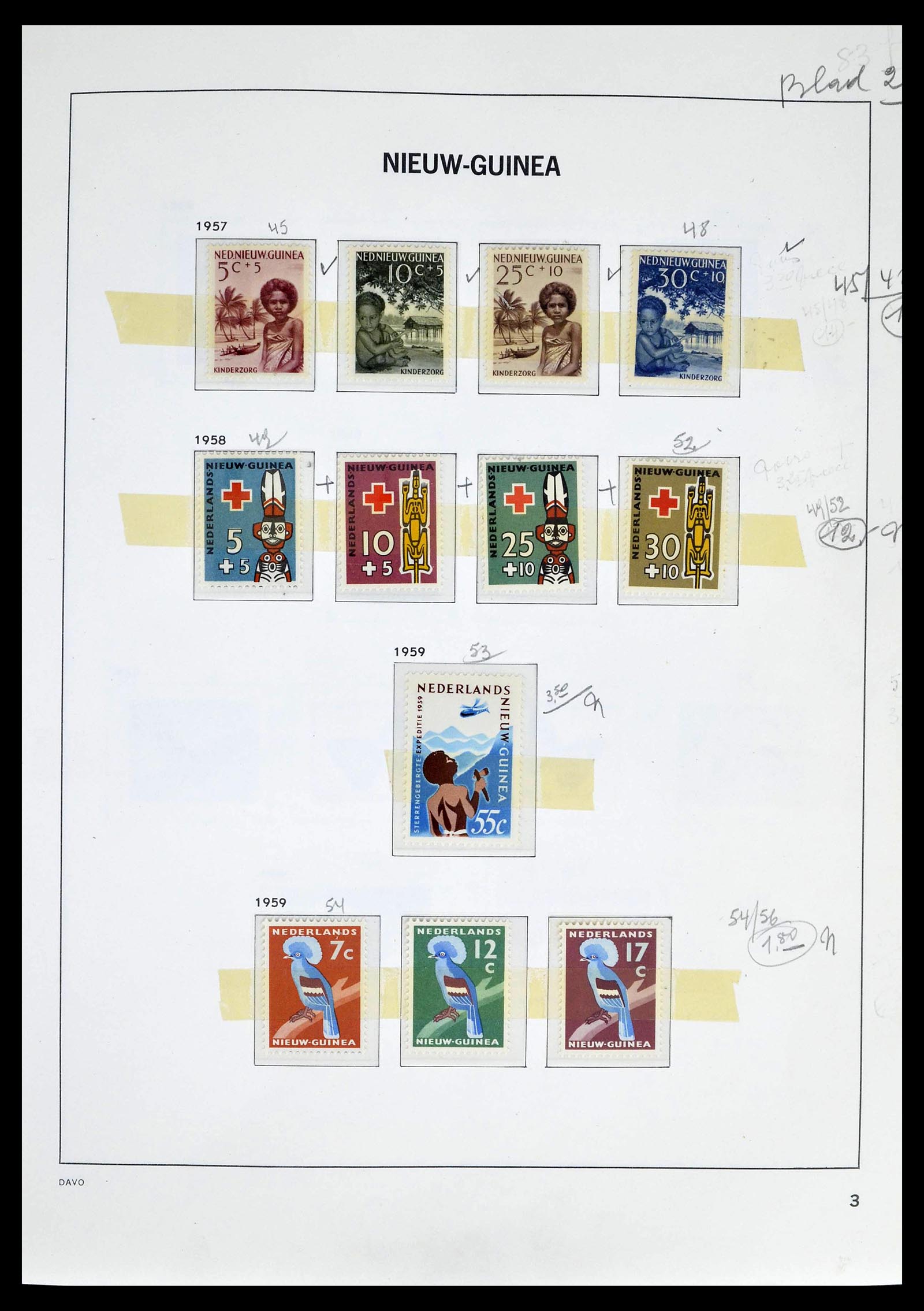 39263 0037 - Postzegelverzameling 39263 Overzeese gebiedsdelen 1864-1970.