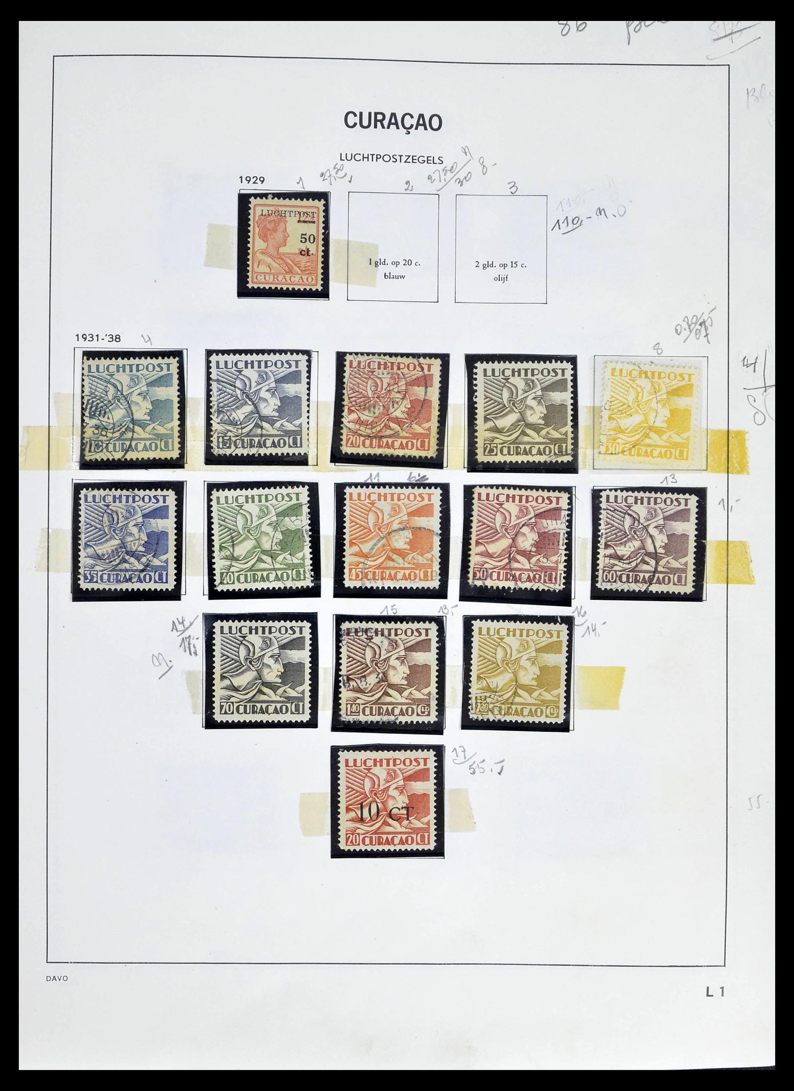 39263 0056 - Postzegelverzameling 39263 Overzeese gebiedsdelen 1864-1970.