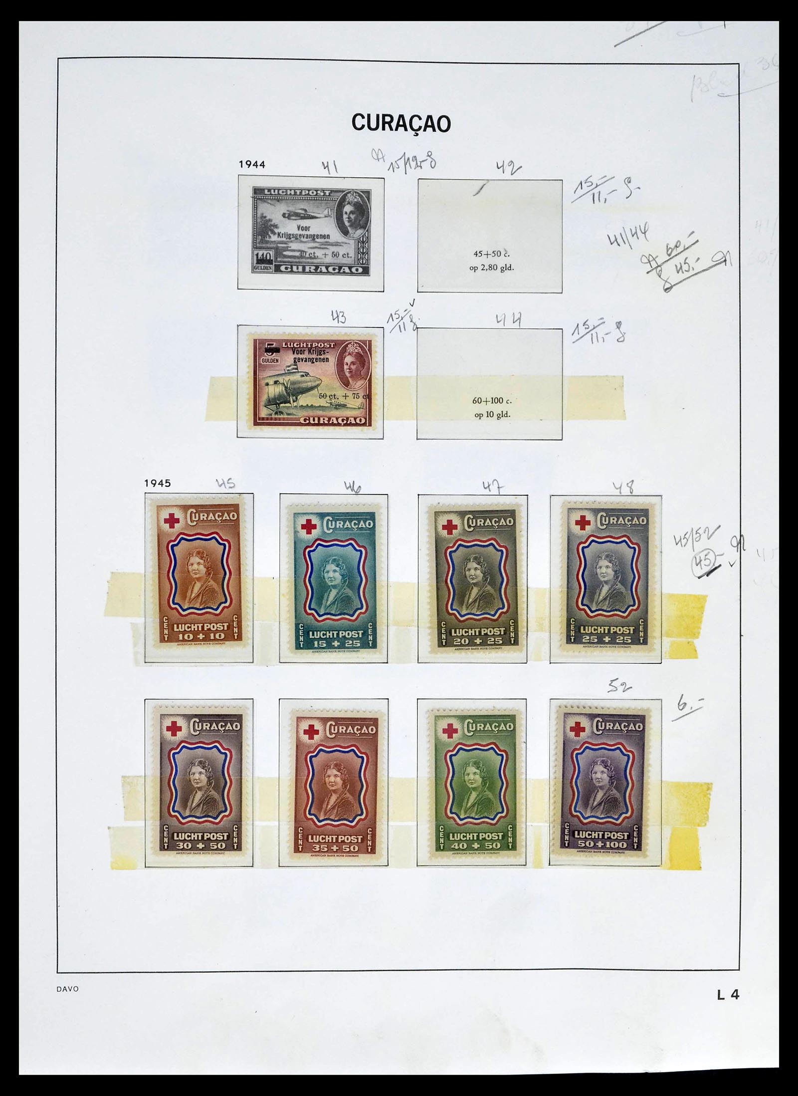 39263 0058 - Postzegelverzameling 39263 Overzeese gebiedsdelen 1864-1970.