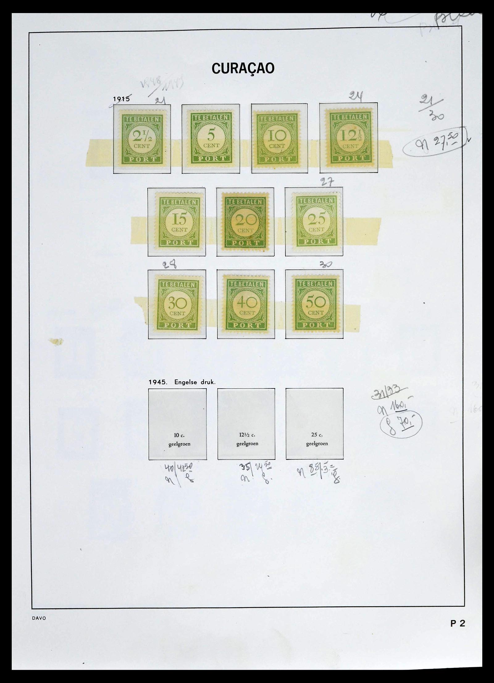 39263 0062 - Postzegelverzameling 39263 Overzeese gebiedsdelen 1864-1970.