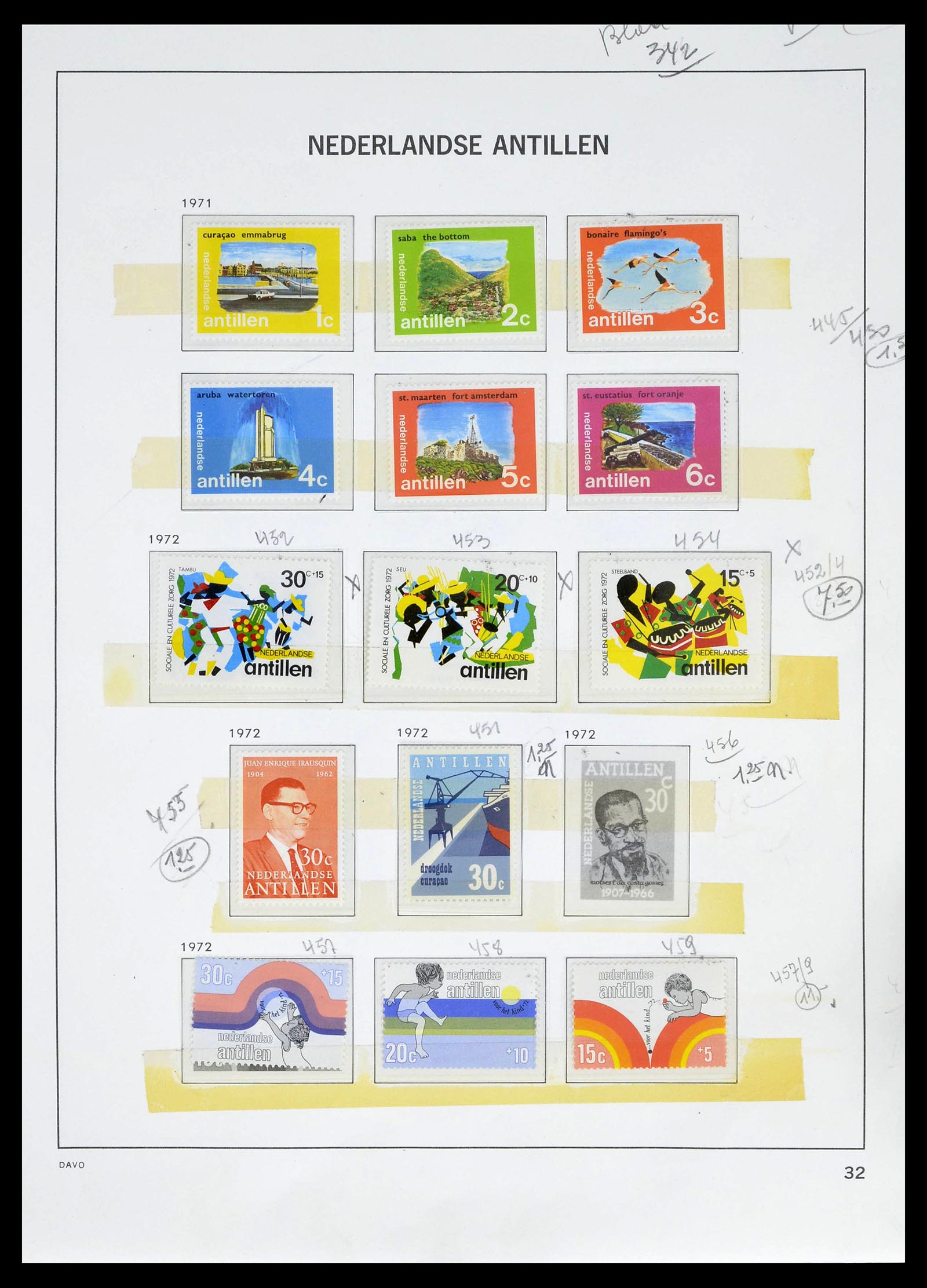 39263 0066 - Postzegelverzameling 39263 Overzeese gebiedsdelen 1864-1970.