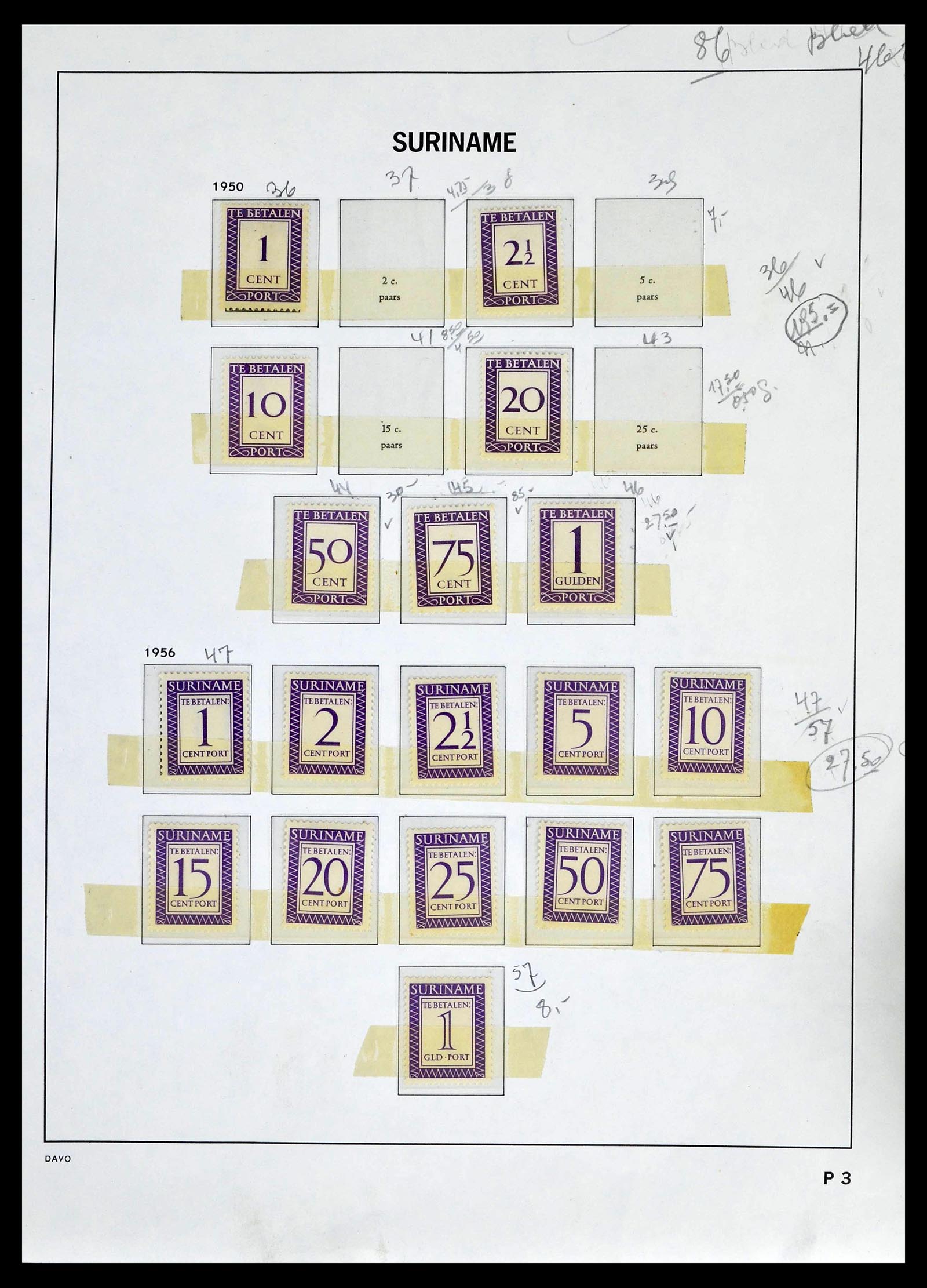 39263 0069 - Postzegelverzameling 39263 Overzeese gebiedsdelen 1864-1970.