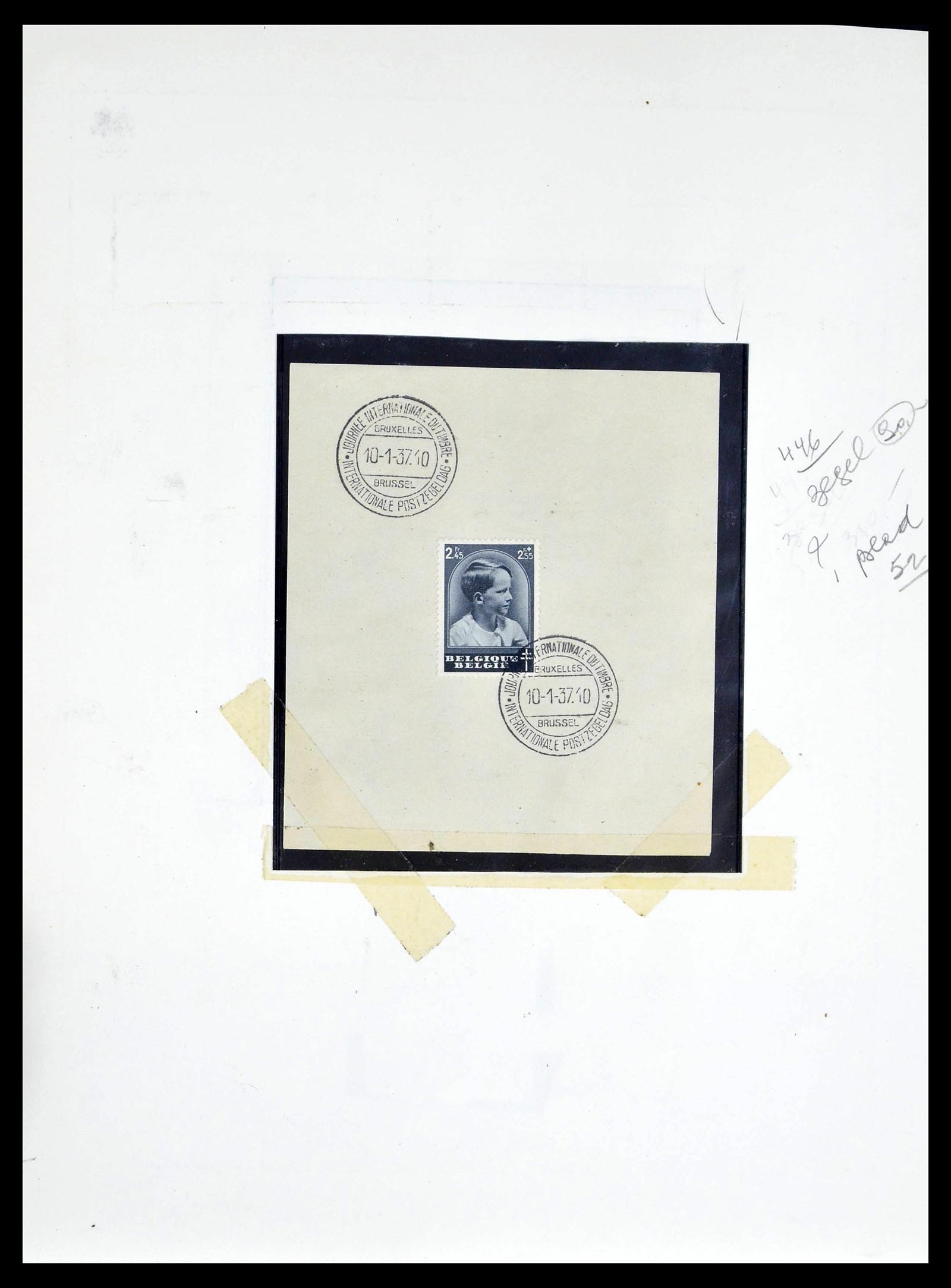 39265 0060 - Stamp collection 39265 Belgium 1849-1962.
