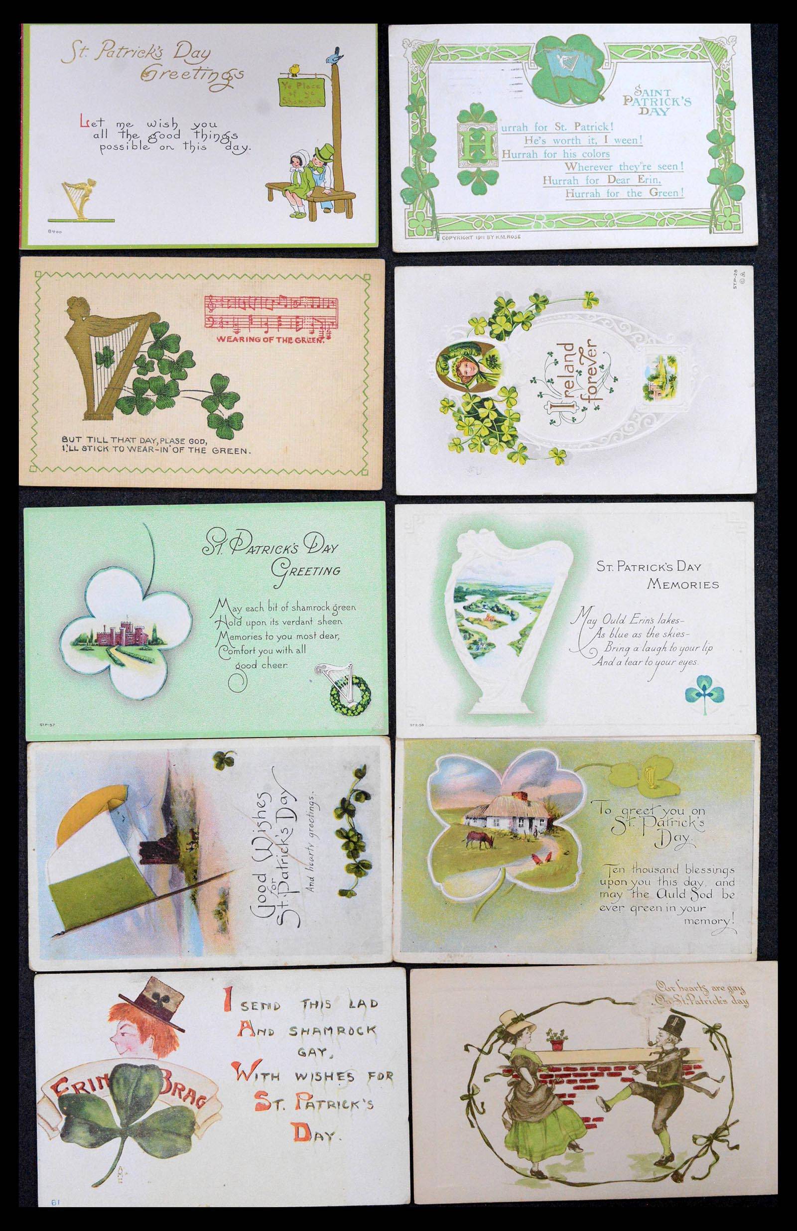 39268 0022 - Stamp collection 39268 USA picture postcards 1900-1930.