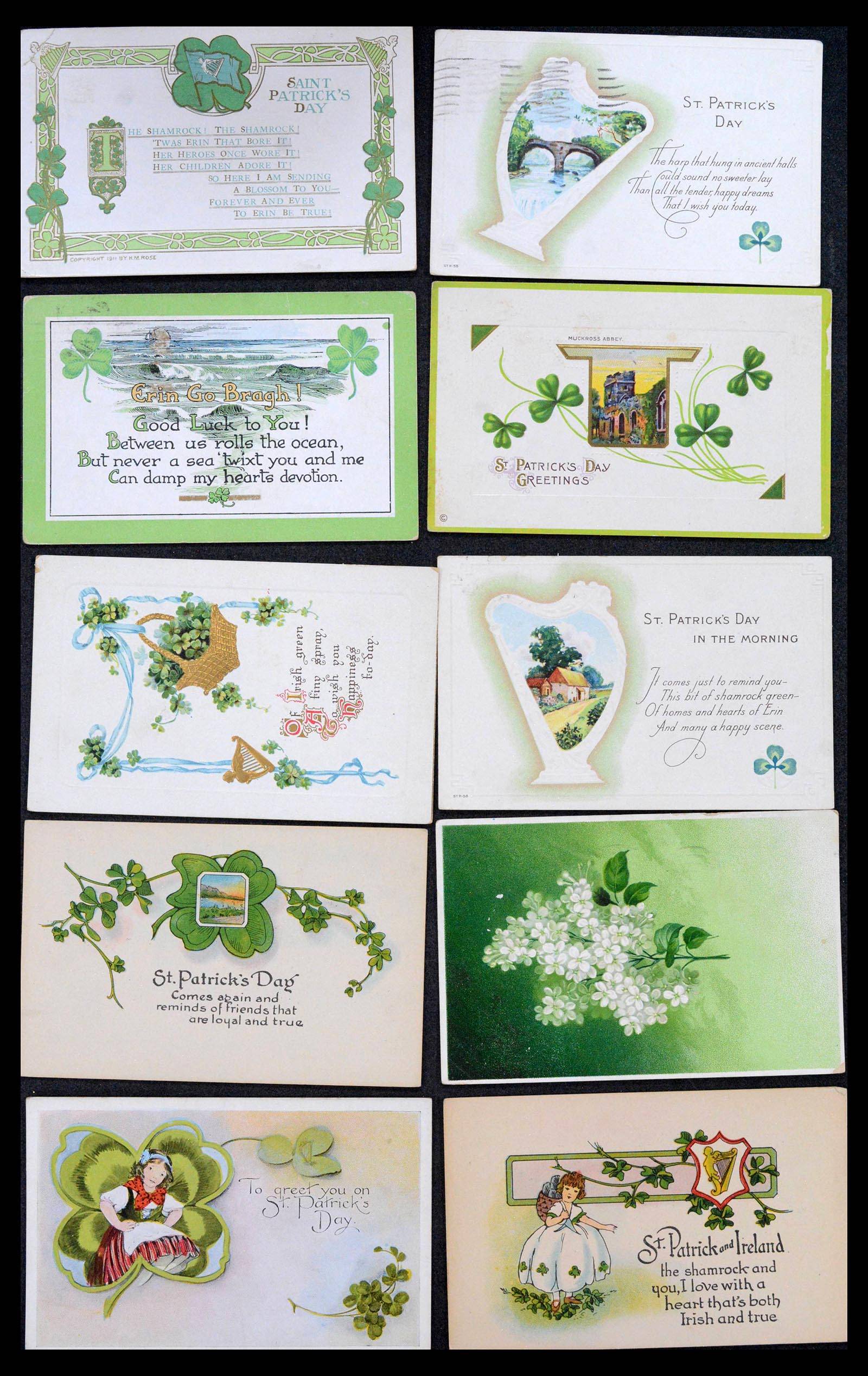 39268 0023 - Stamp collection 39268 USA picture postcards 1900-1930.