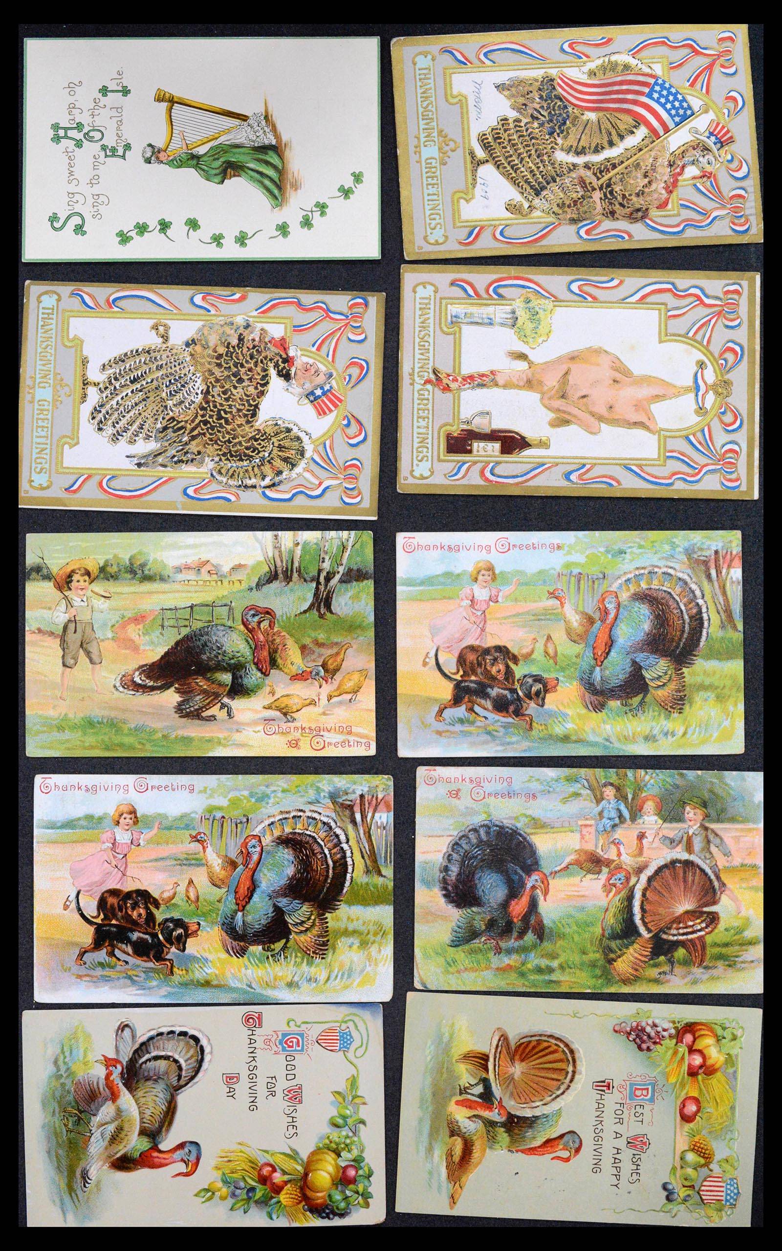 39268 0024 - Stamp collection 39268 USA picture postcards 1900-1930.