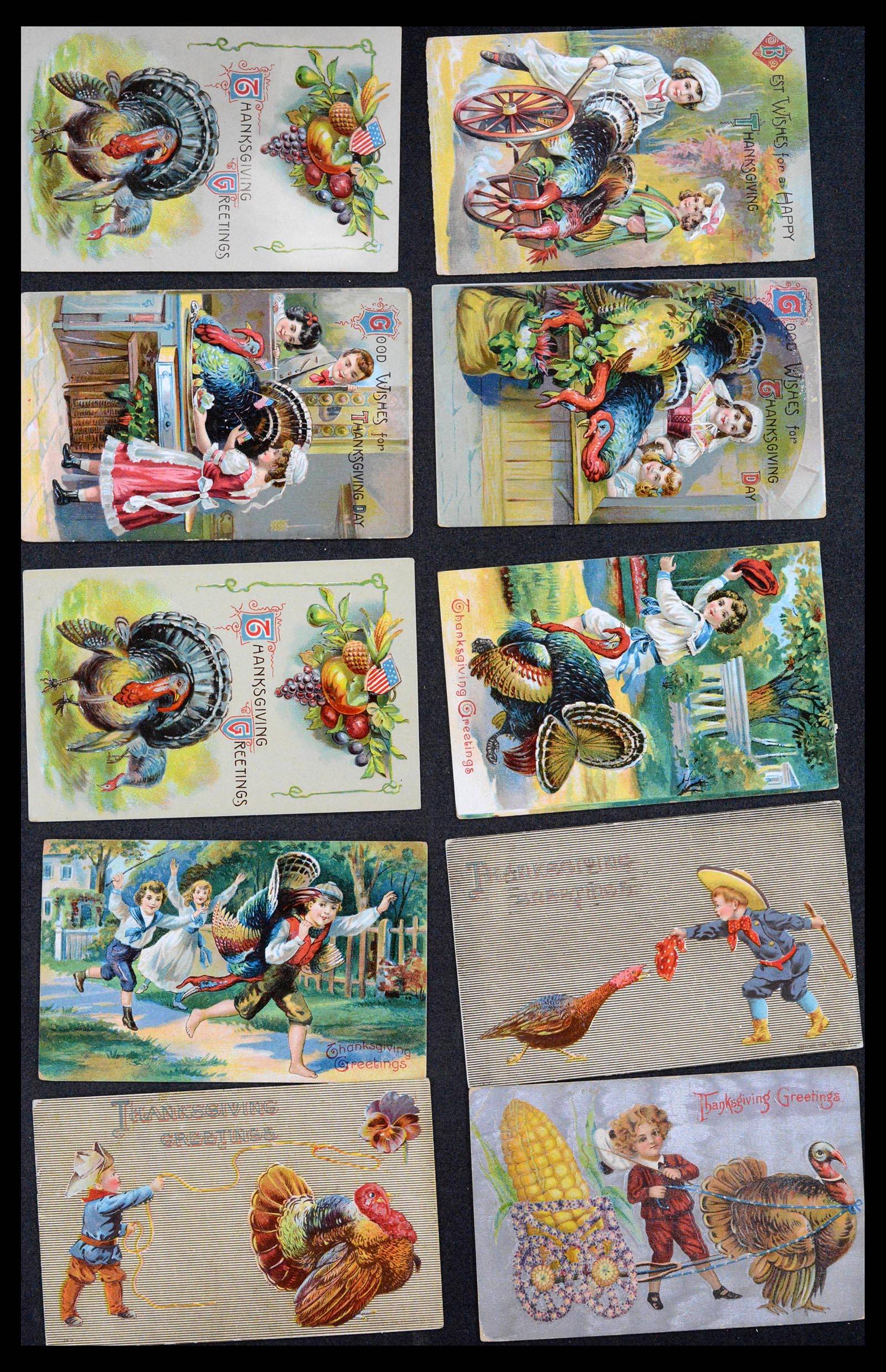 39268 0025 - Stamp collection 39268 USA picture postcards 1900-1930.