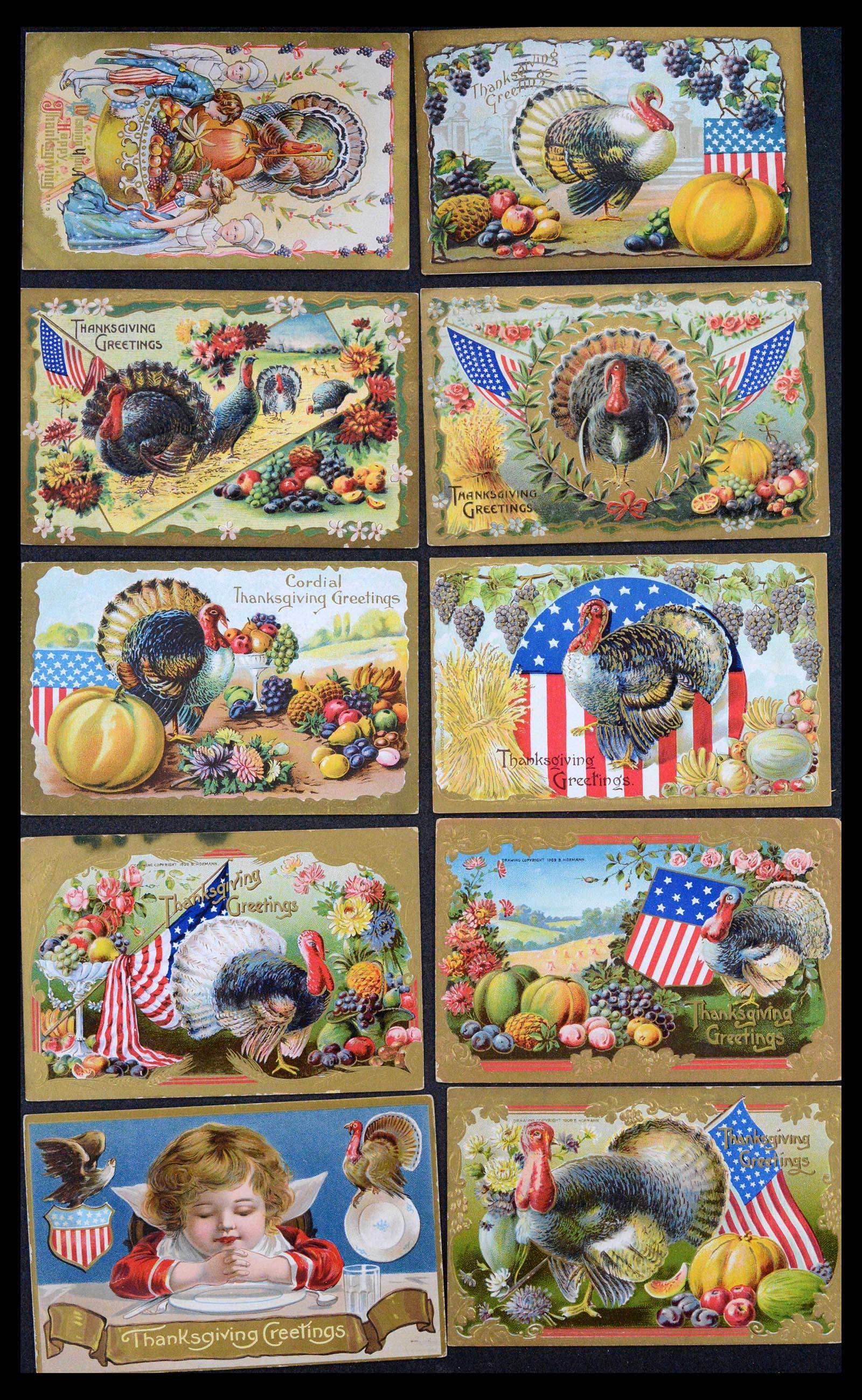 39268 0027 - Stamp collection 39268 USA picture postcards 1900-1930.