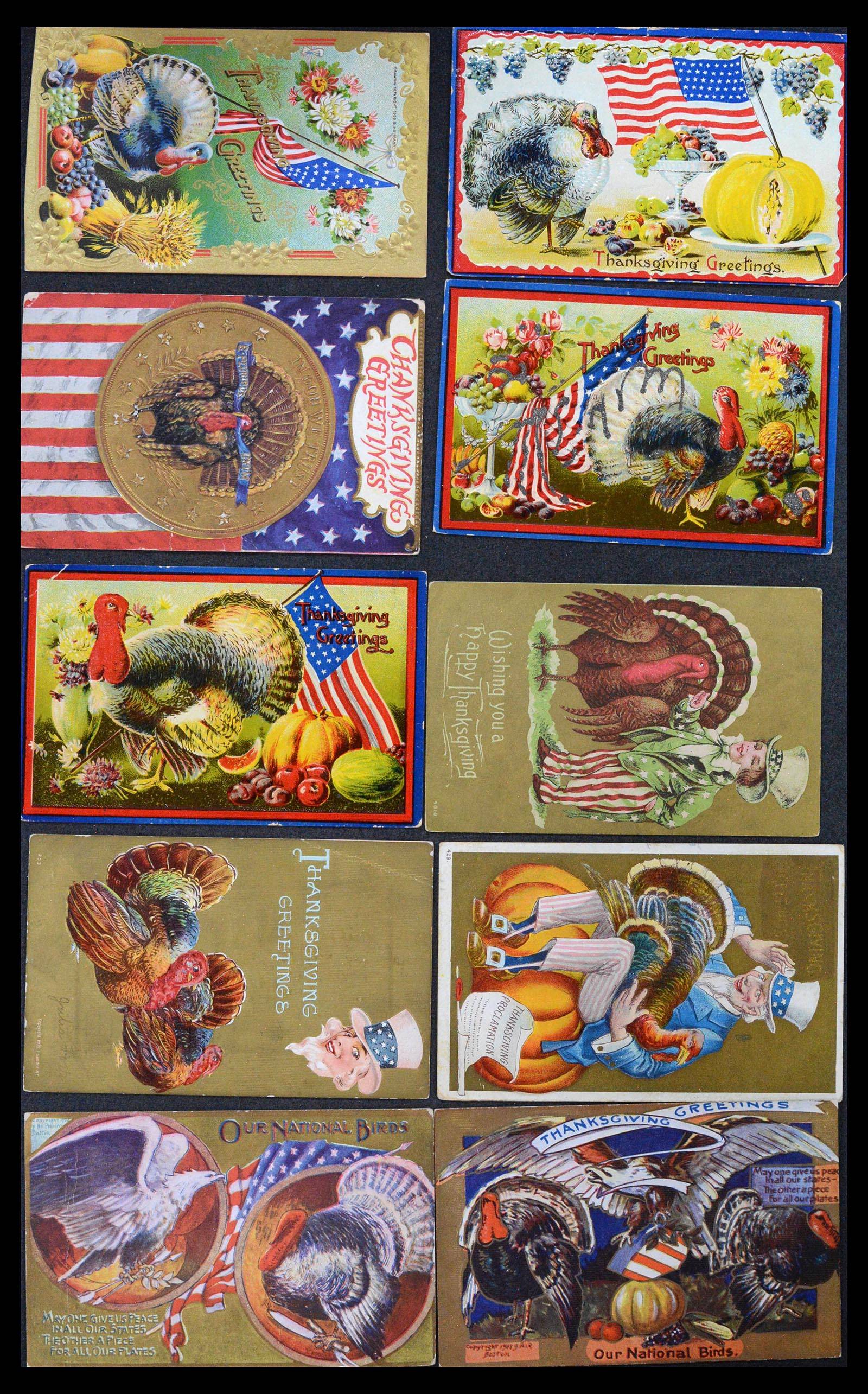 39268 0028 - Stamp collection 39268 USA picture postcards 1900-1930.