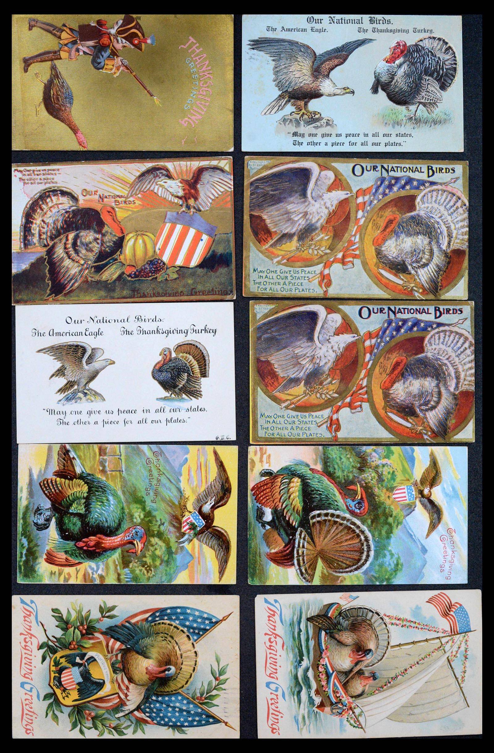 39268 0029 - Stamp collection 39268 USA picture postcards 1900-1930.