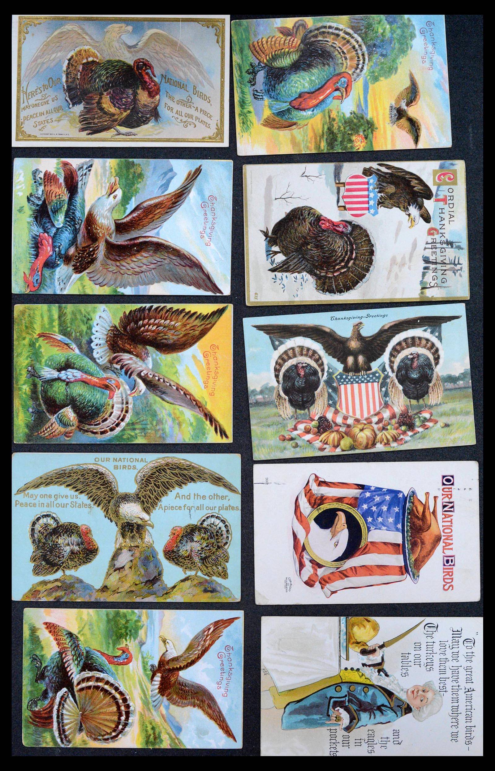 39268 0030 - Stamp collection 39268 USA picture postcards 1900-1930.
