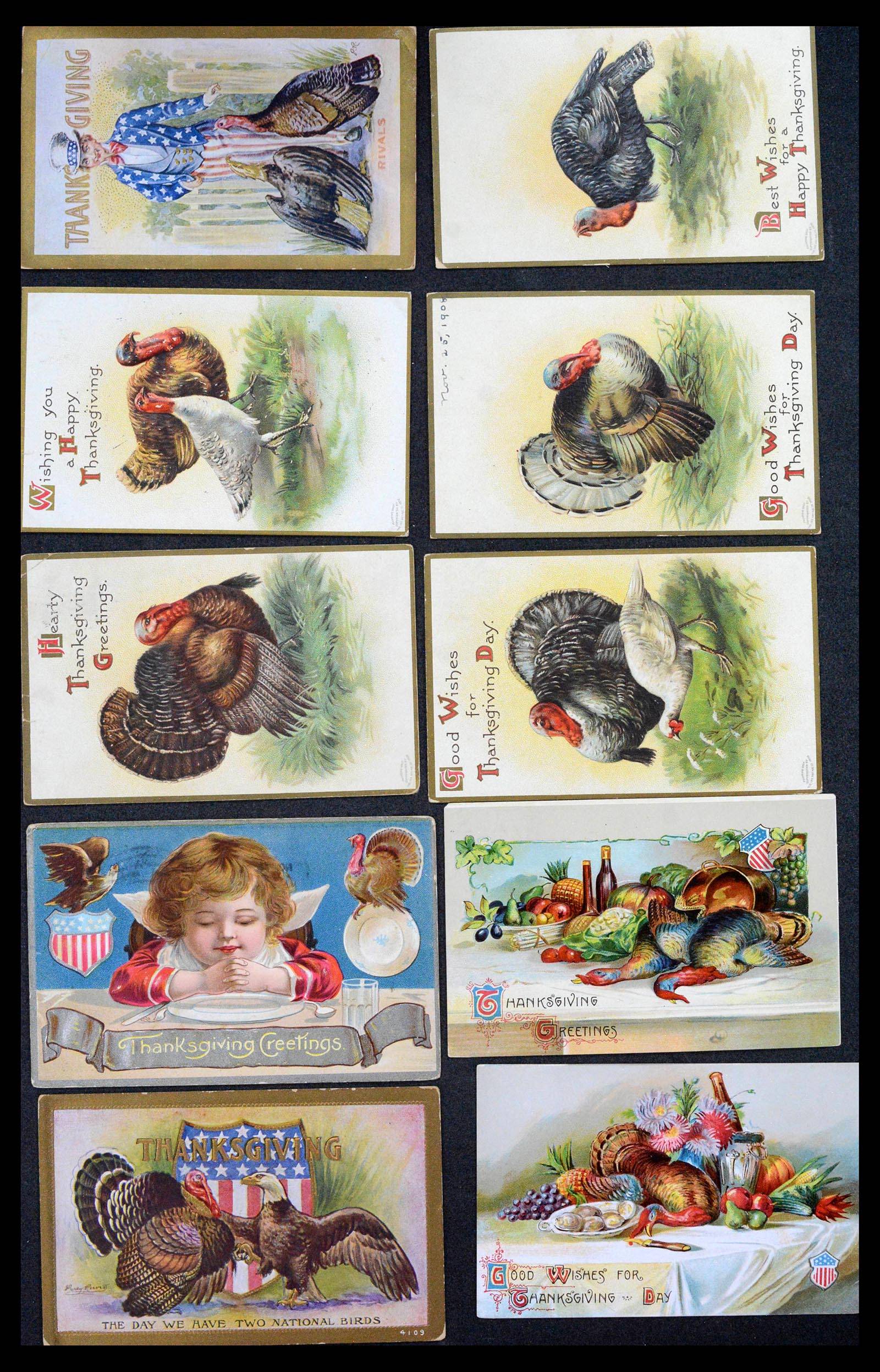 39268 0031 - Stamp collection 39268 USA picture postcards 1900-1930.