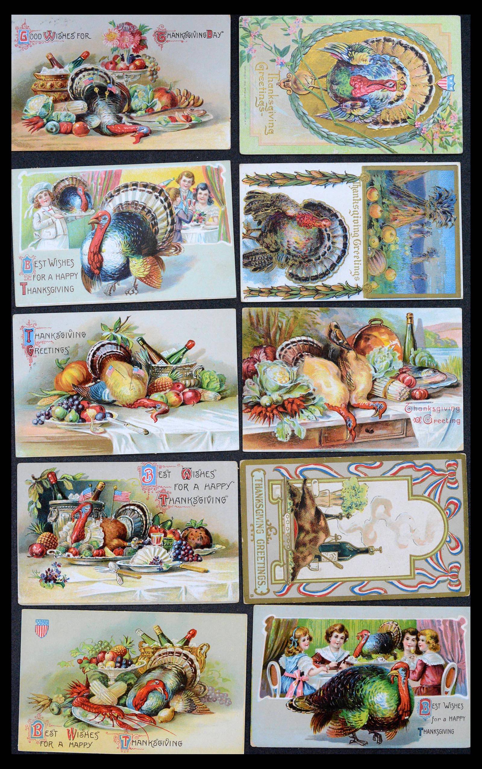 39268 0032 - Stamp collection 39268 USA picture postcards 1900-1930.