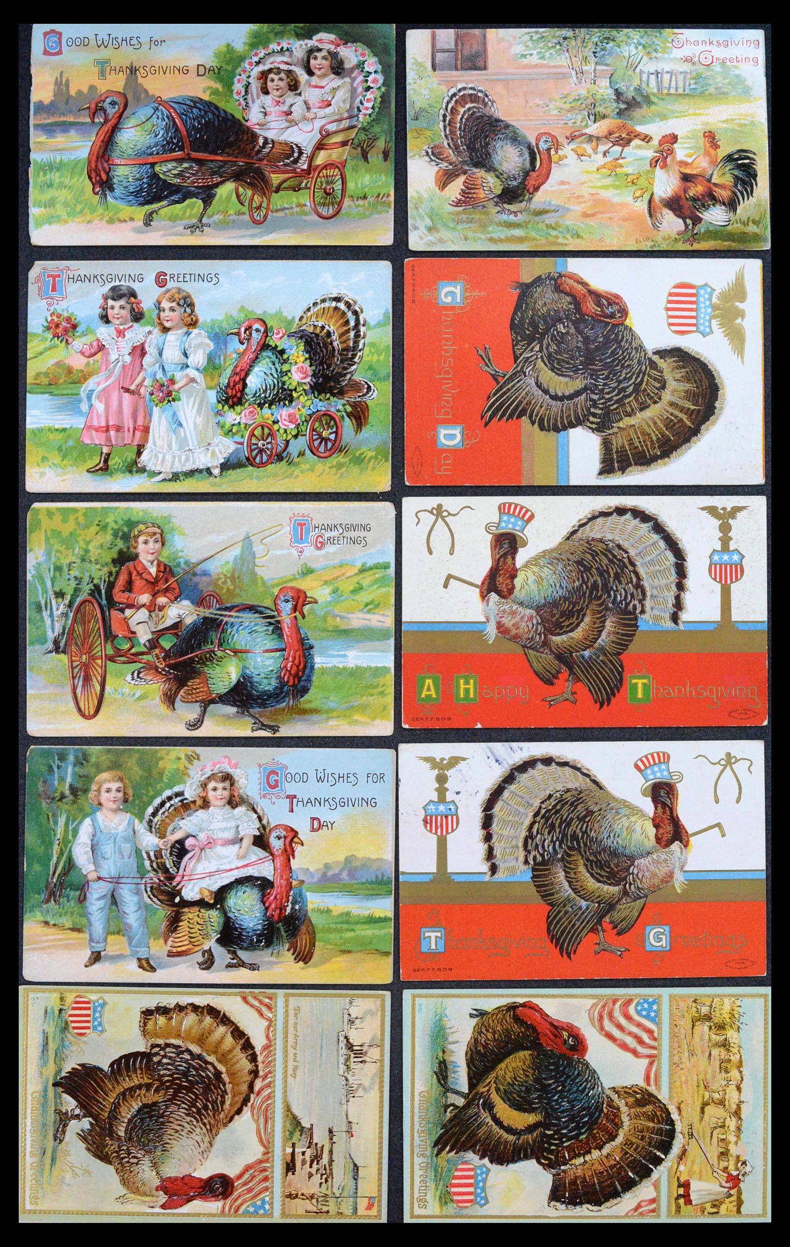 39268 0033 - Stamp collection 39268 USA picture postcards 1900-1930.