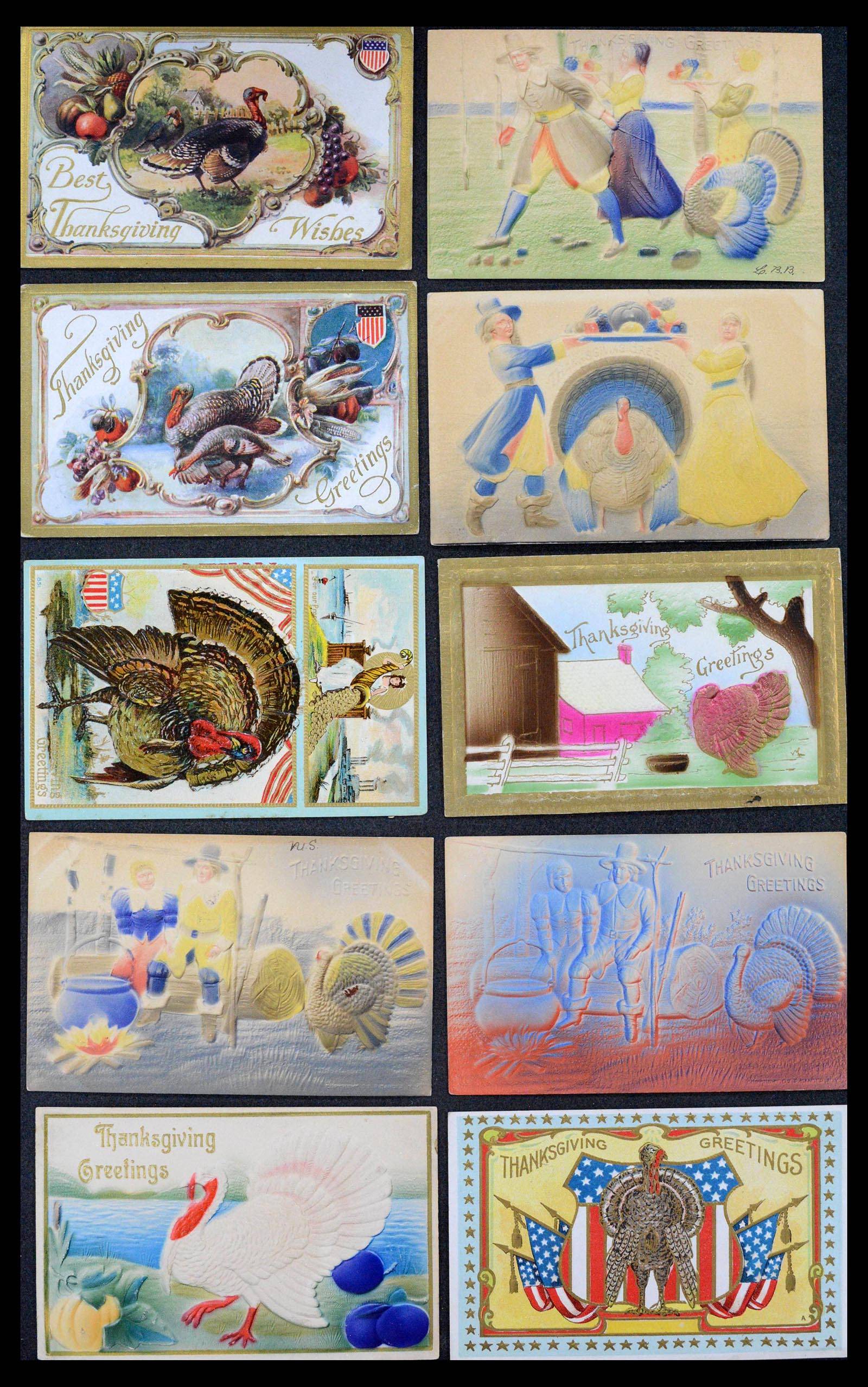 39268 0034 - Stamp collection 39268 USA picture postcards 1900-1930.