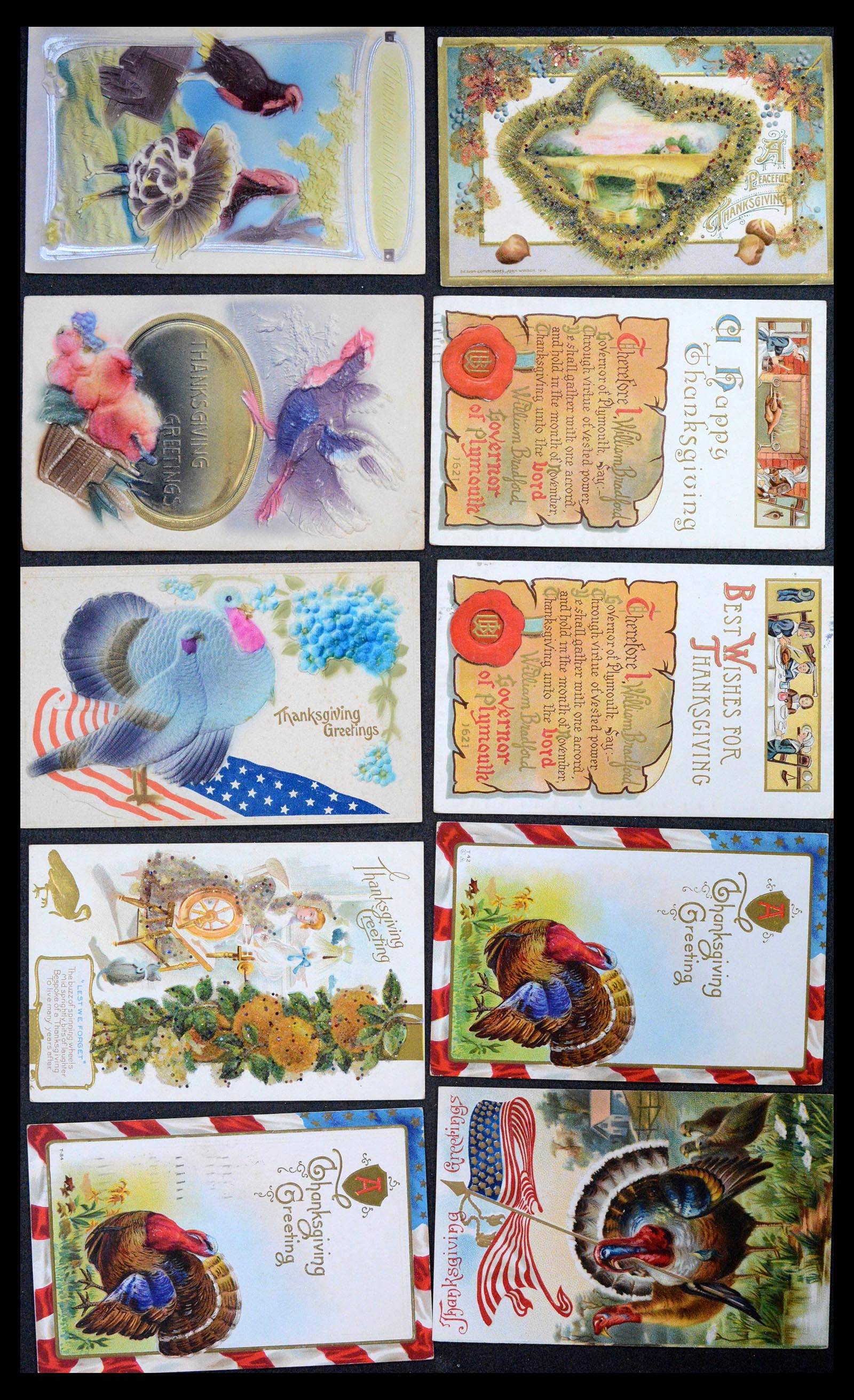 39268 0035 - Stamp collection 39268 USA picture postcards 1900-1930.