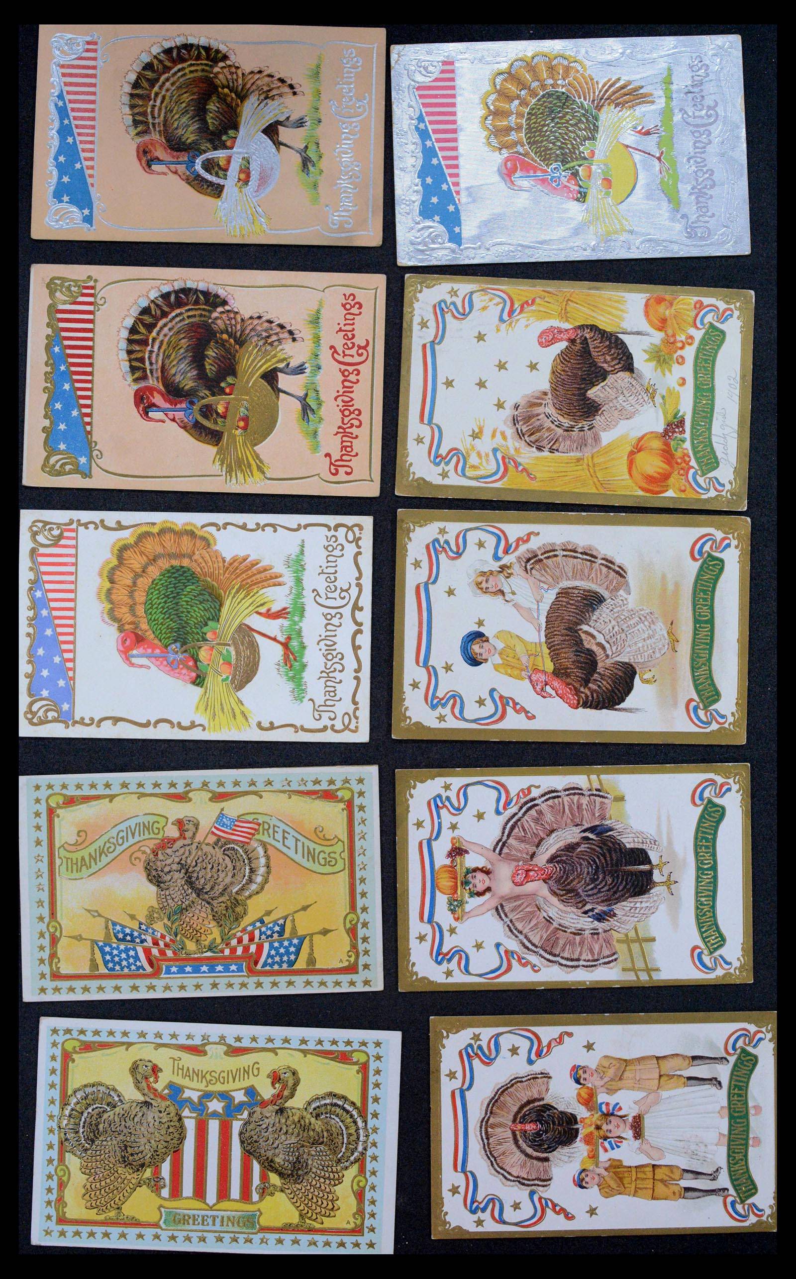 39268 0037 - Stamp collection 39268 USA picture postcards 1900-1930.