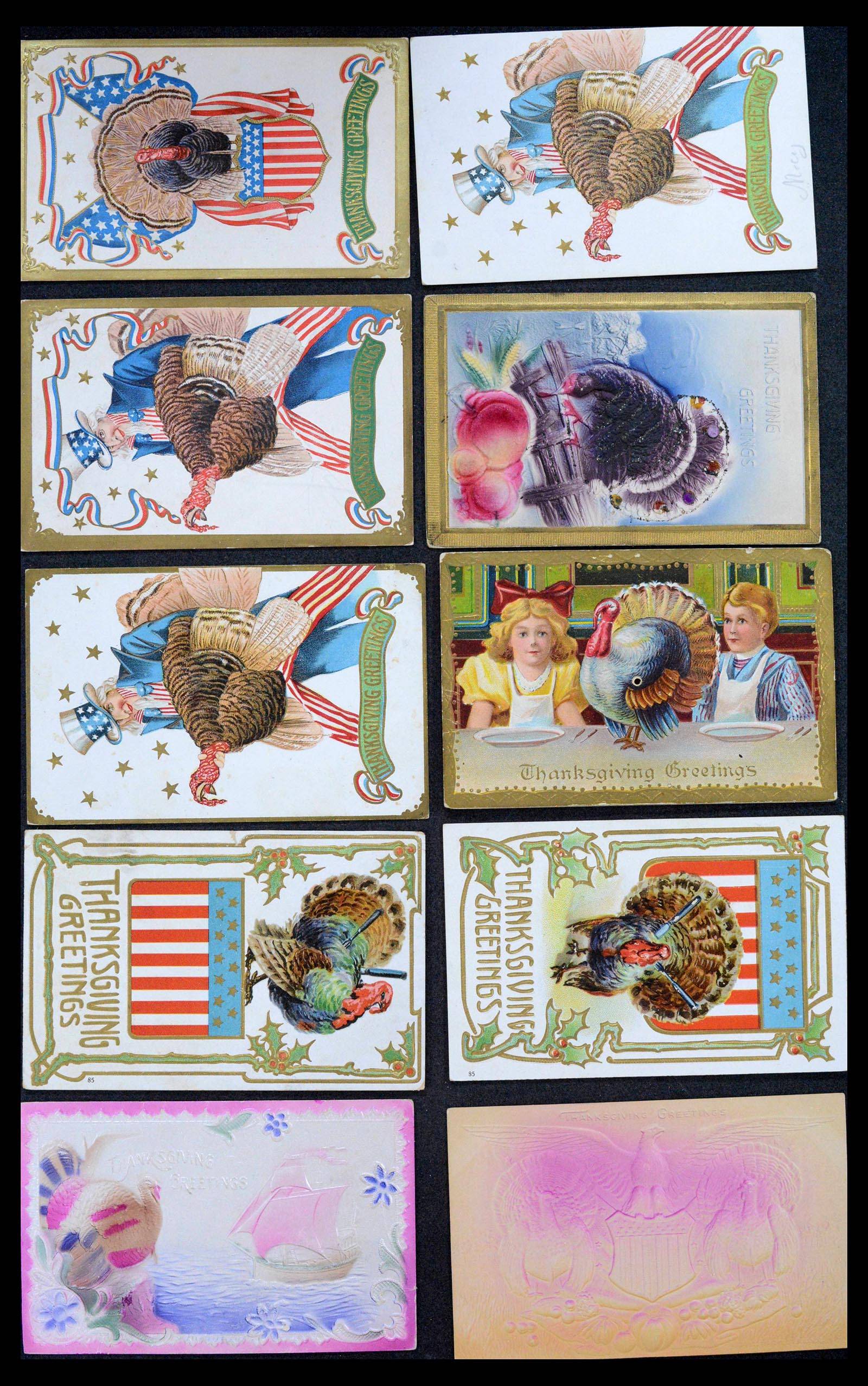 39268 0038 - Stamp collection 39268 USA picture postcards 1900-1930.