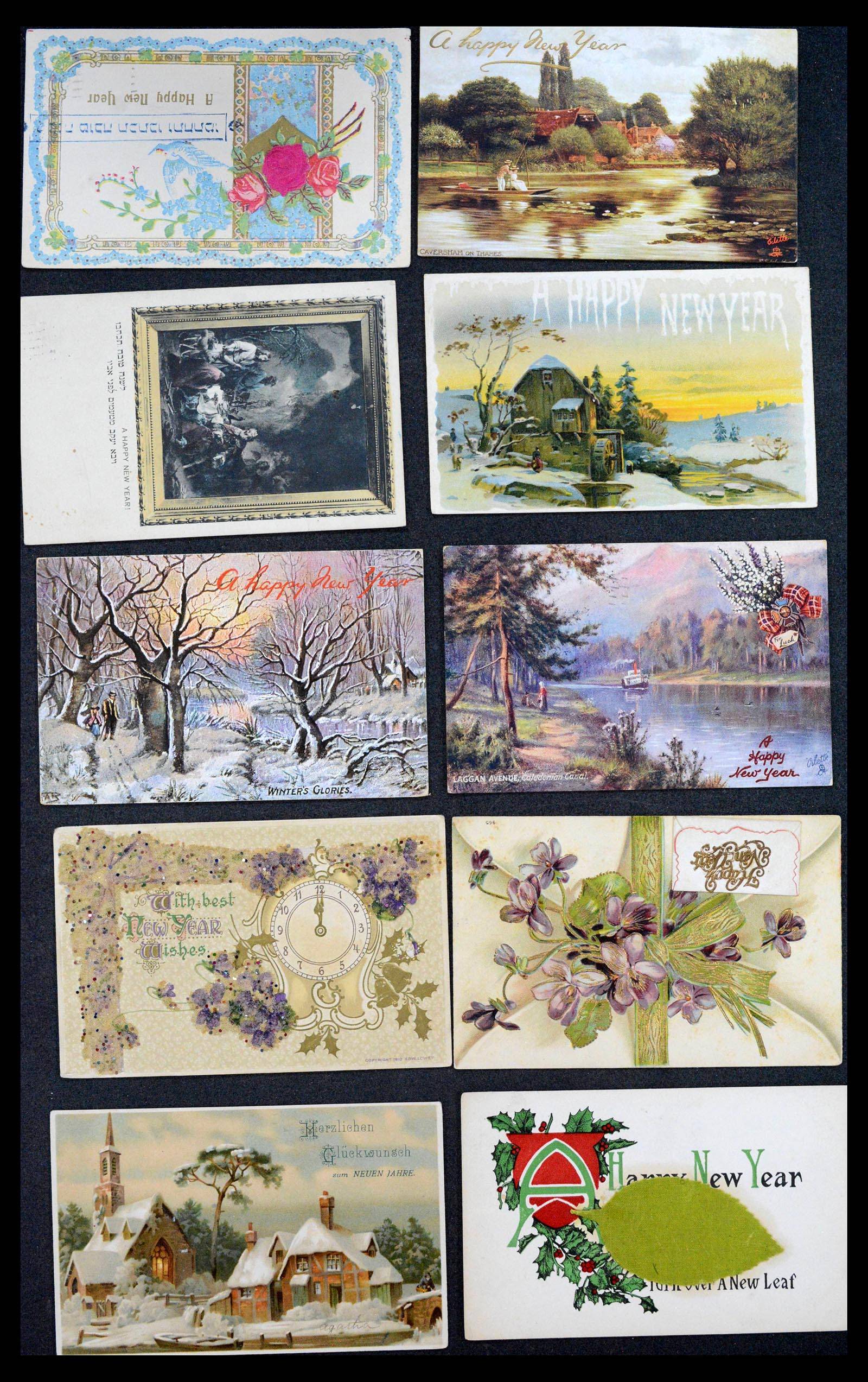 39268 0041 - Stamp collection 39268 USA picture postcards 1900-1930.