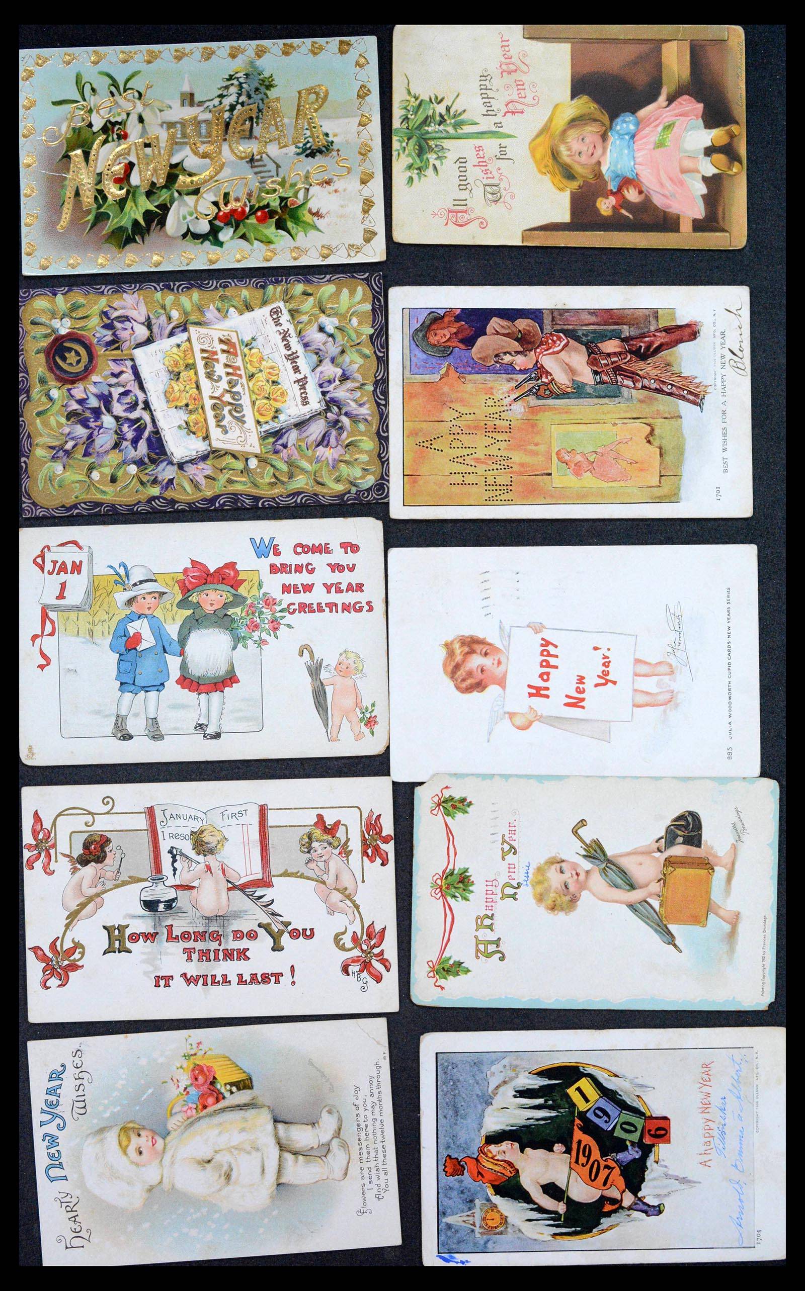 39268 0042 - Stamp collection 39268 USA picture postcards 1900-1930.