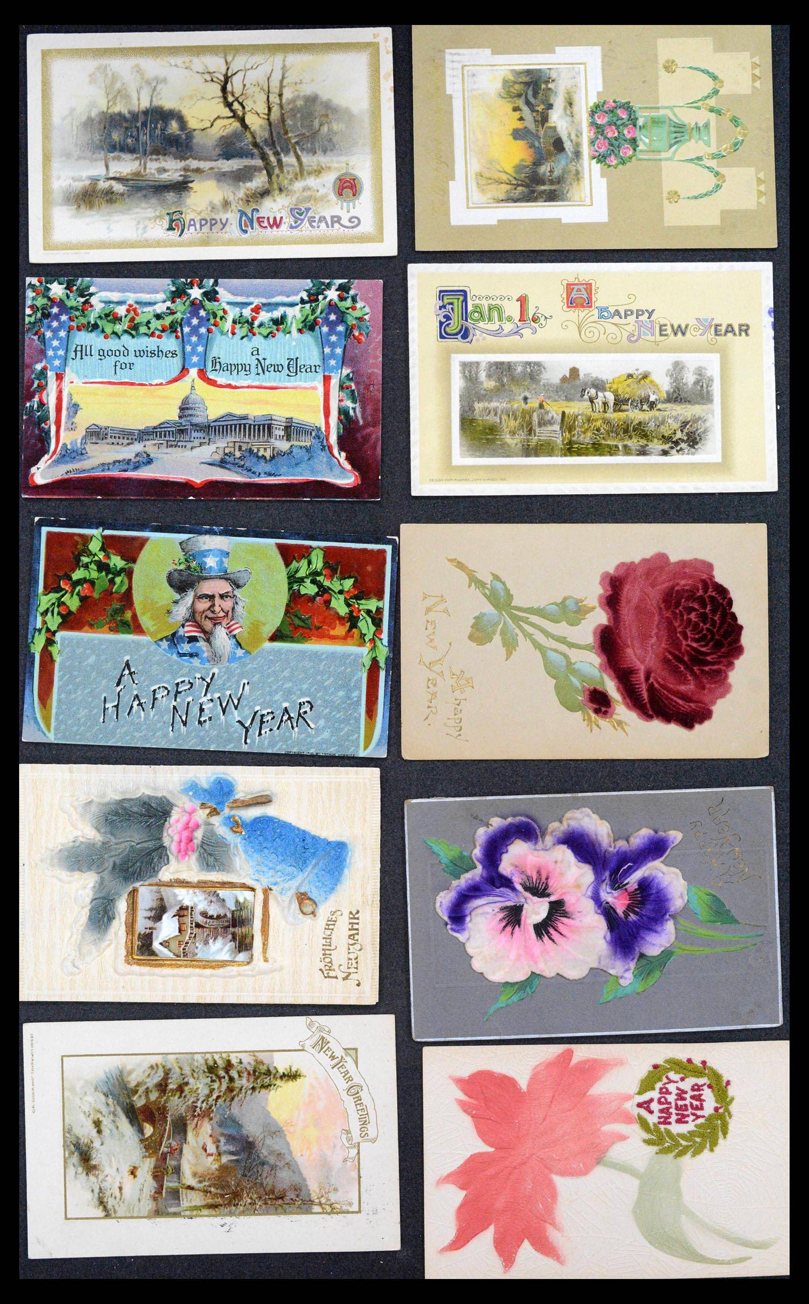 39268 0045 - Stamp collection 39268 USA picture postcards 1900-1930.