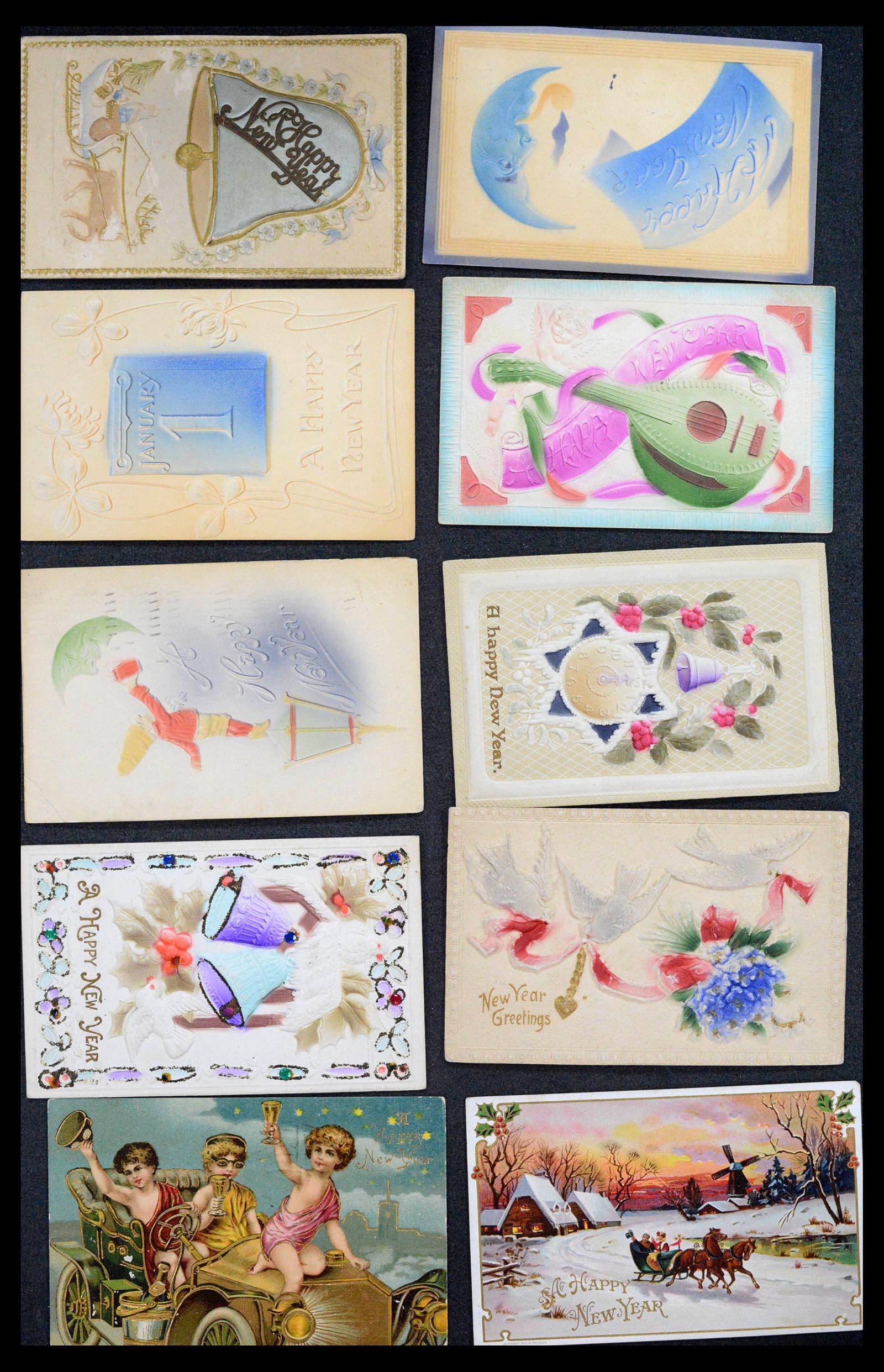 39268 0046 - Stamp collection 39268 USA picture postcards 1900-1930.