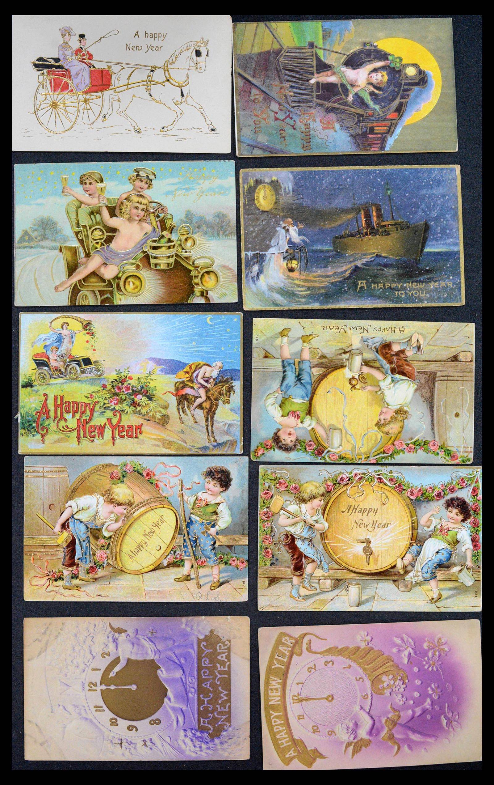39268 0047 - Stamp collection 39268 USA picture postcards 1900-1930.