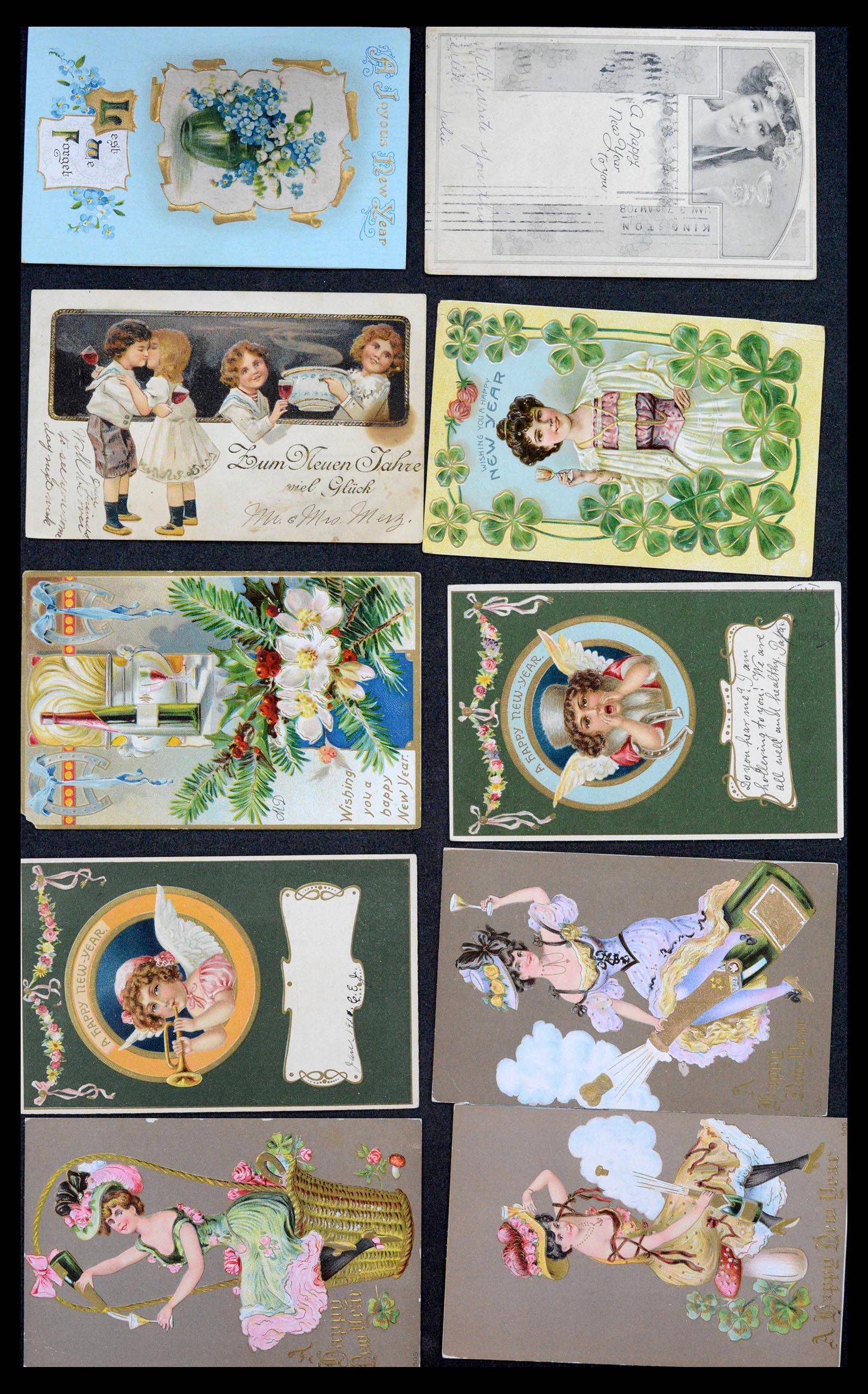 39268 0048 - Stamp collection 39268 USA picture postcards 1900-1930.