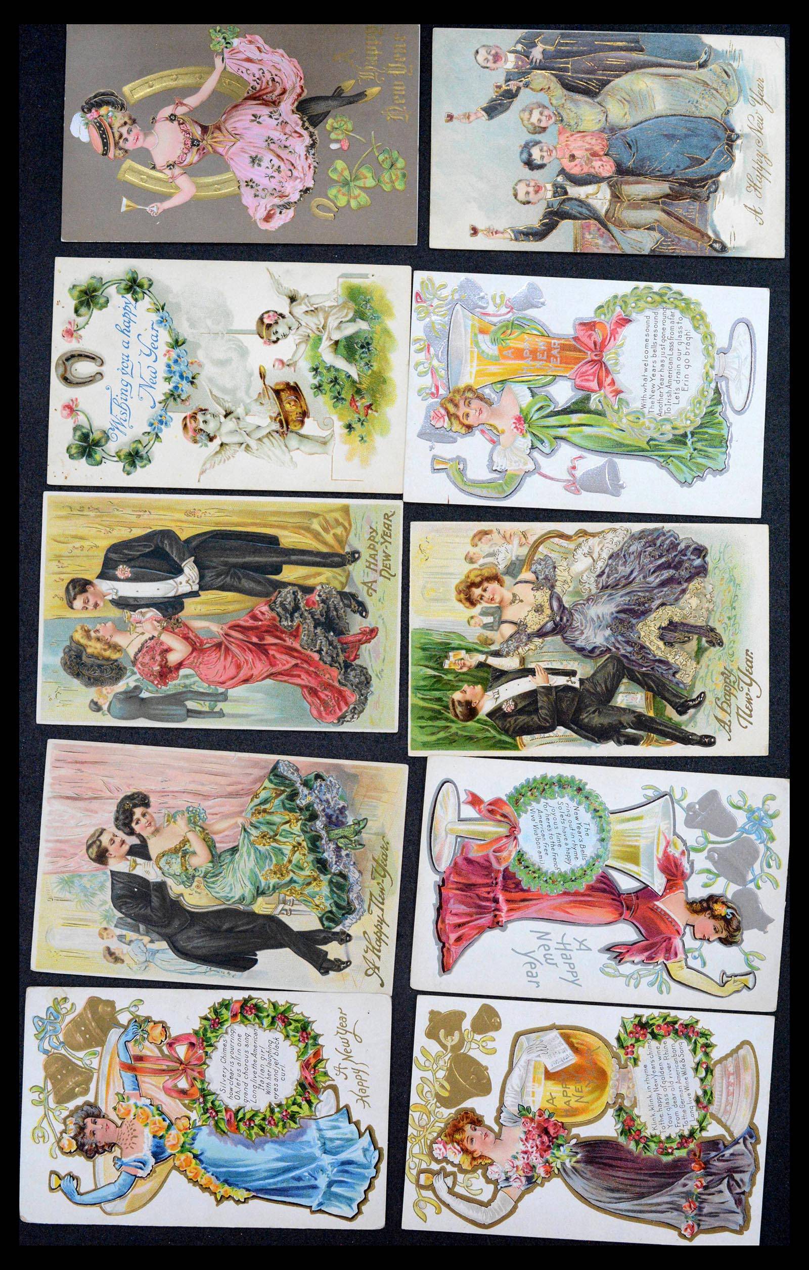 39268 0049 - Stamp collection 39268 USA picture postcards 1900-1930.