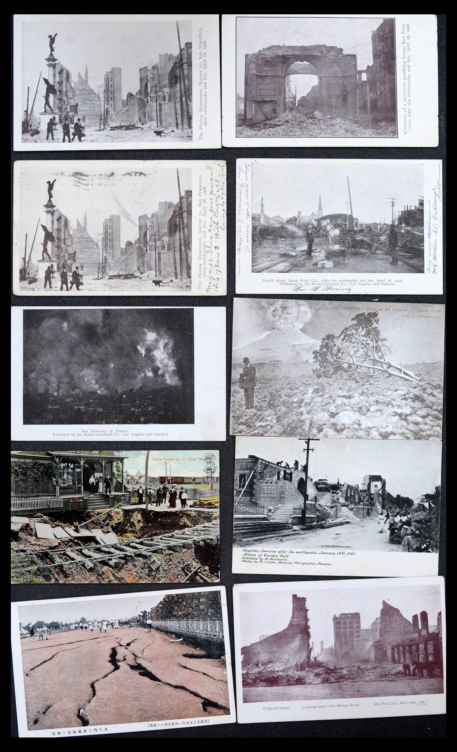 39268 0054 - Stamp collection 39268 USA picture postcards 1900-1930.