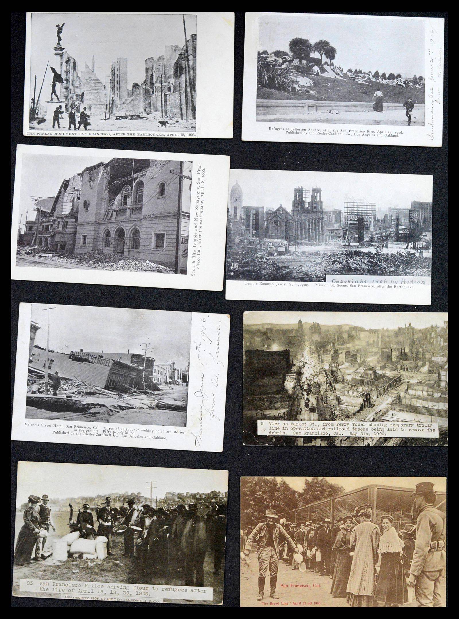39268 0070 - Stamp collection 39268 USA picture postcards 1900-1930.