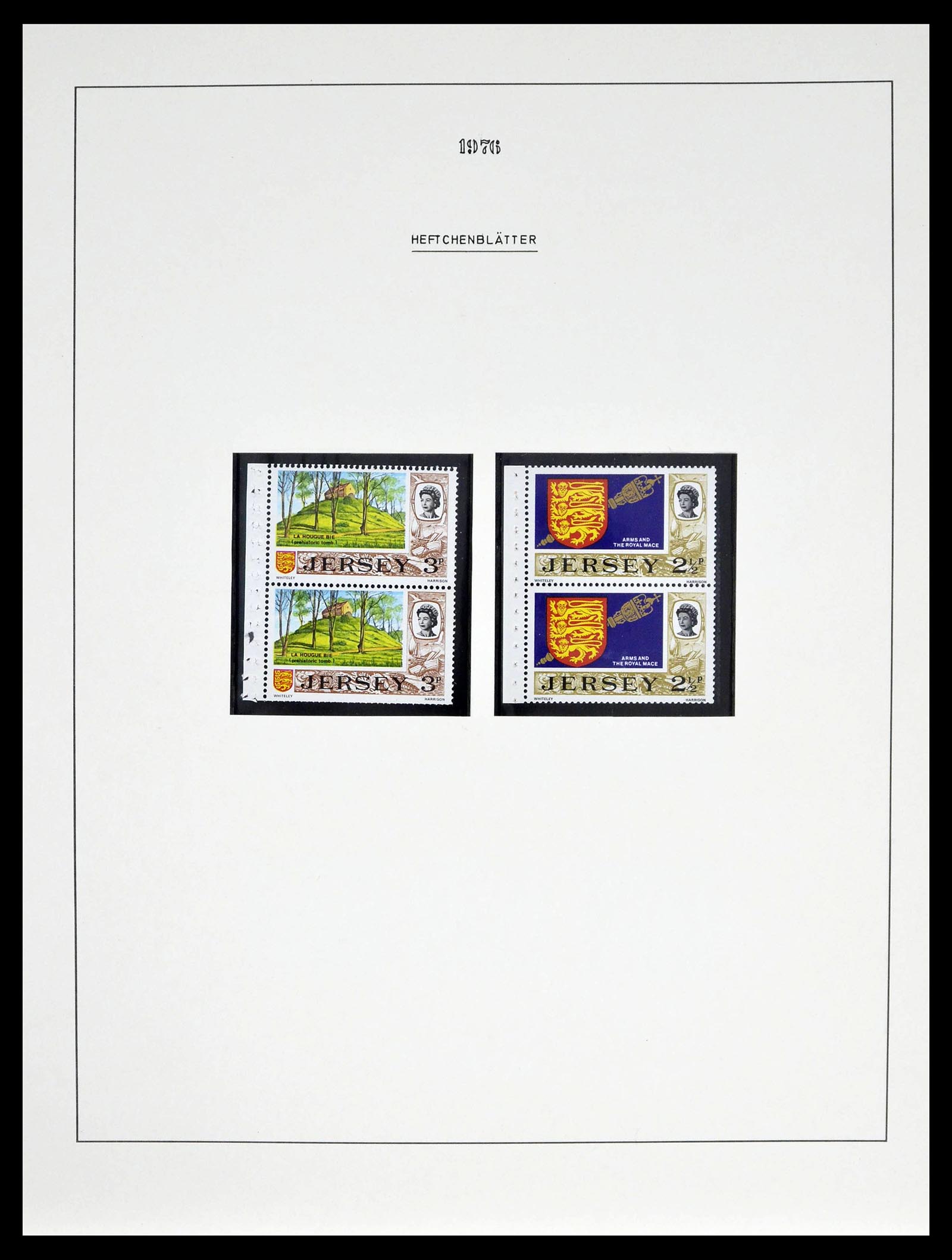 39273 0011 - Postzegelverzameling 39273 Kanaaleilanden 1941-1982.