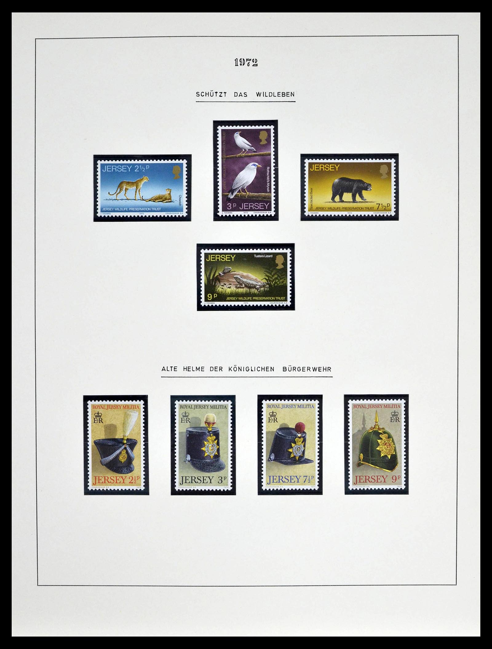 39273 0015 - Postzegelverzameling 39273 Kanaaleilanden 1941-1982.
